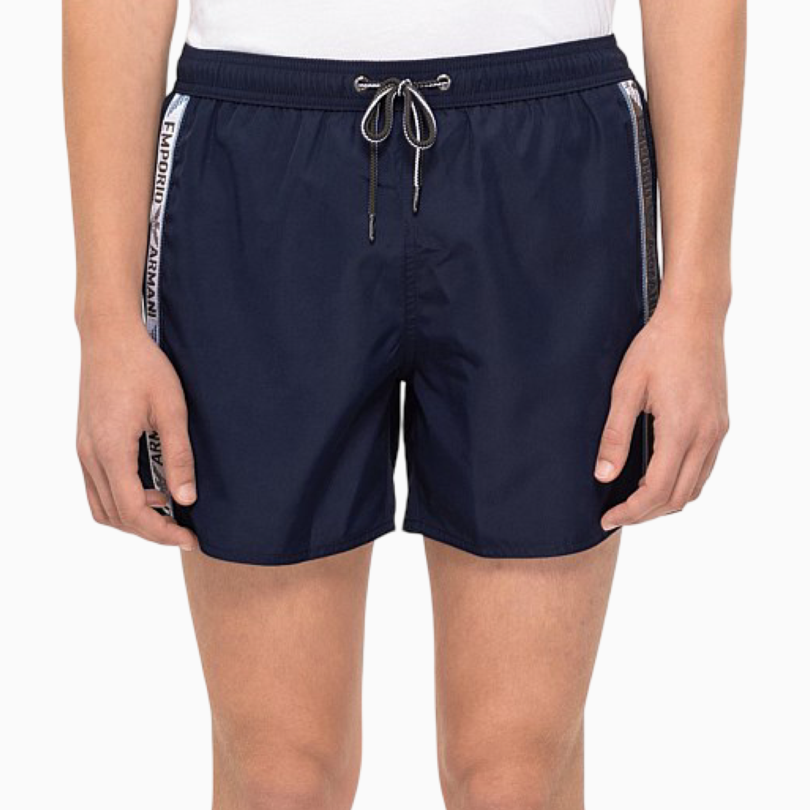 Мъжки тъмно сини бански Emporio Armani 211740 4R443 Front View