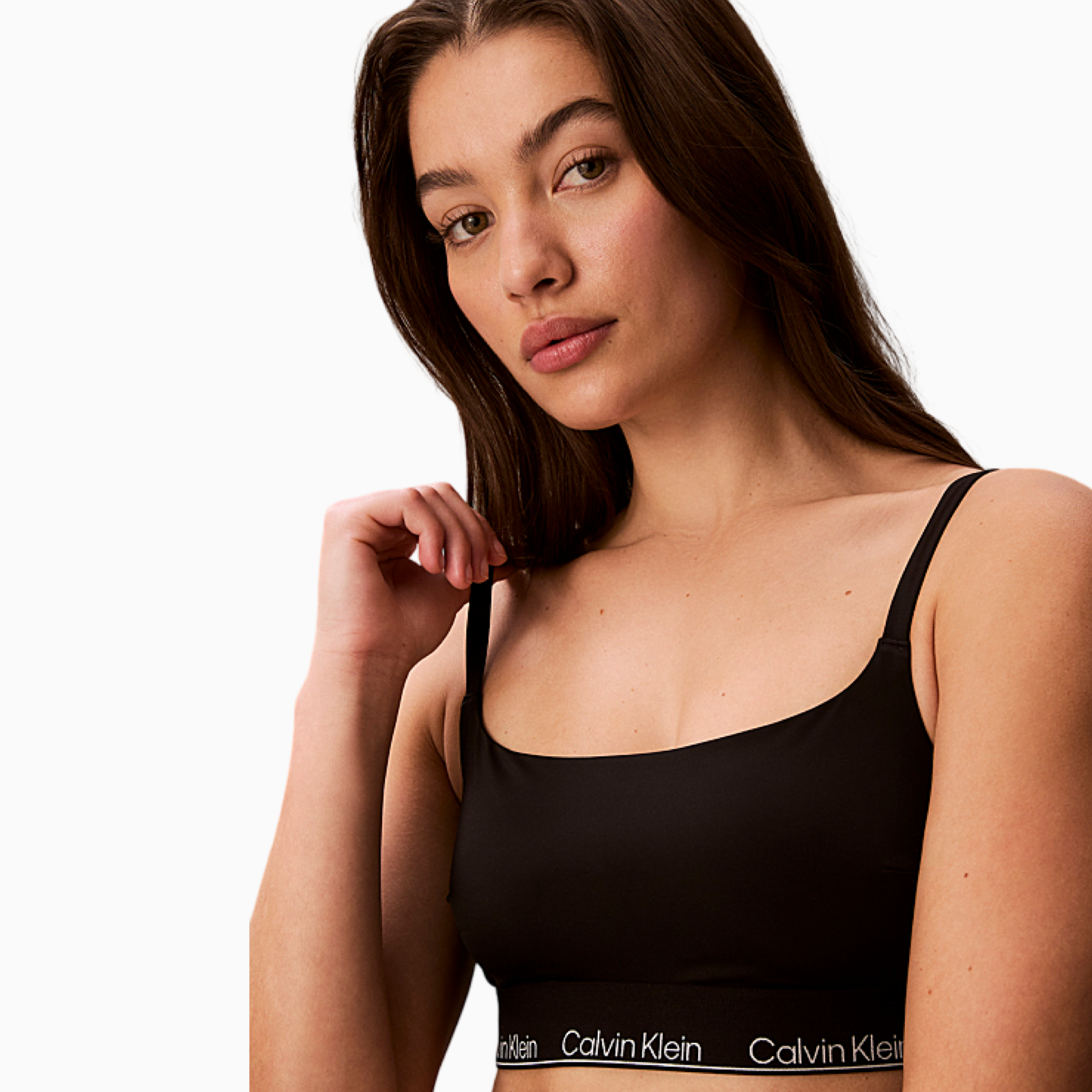 Дамски бански топ Calvin Klein Swimwear Top LV00Q61130 UB1 Close-Up