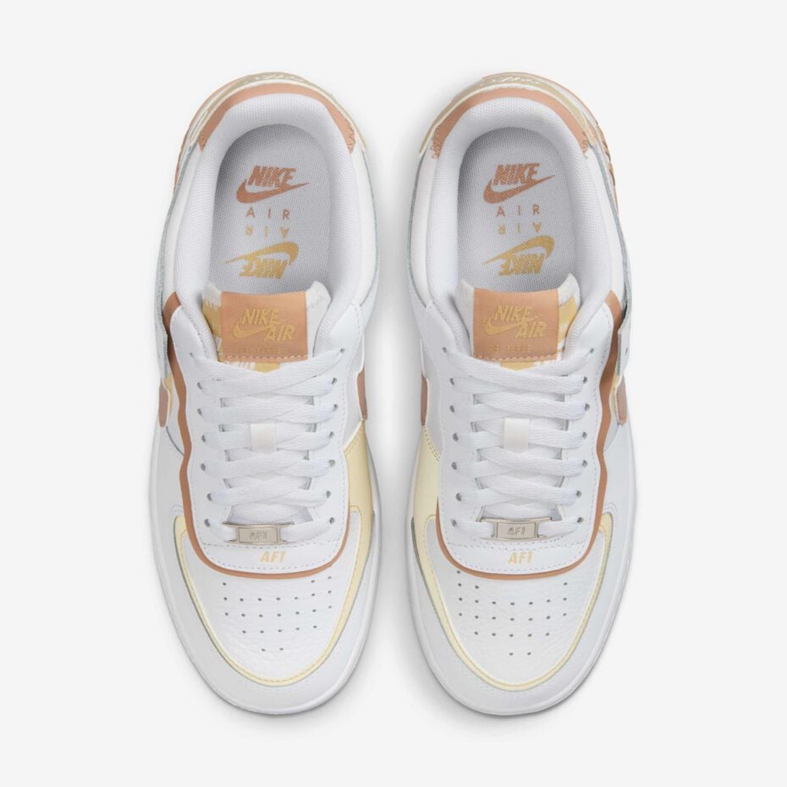 Дамски кецове Nike Air Force 1 Shadow DZ1847-111 Women Sneakers Top View
