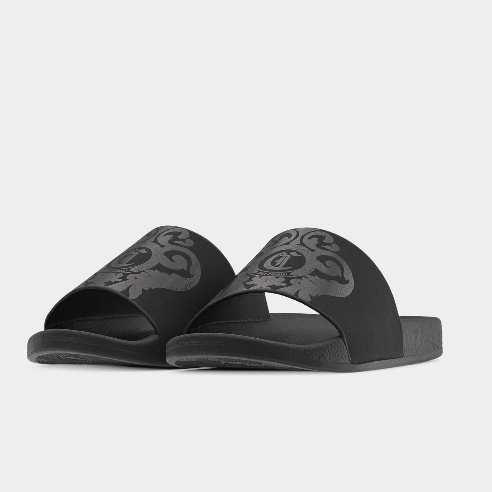 Мъжки чехли Just Cavalli Fondo Pool 80QA3SZ3 ZSE54 899 Men Slippers Front View