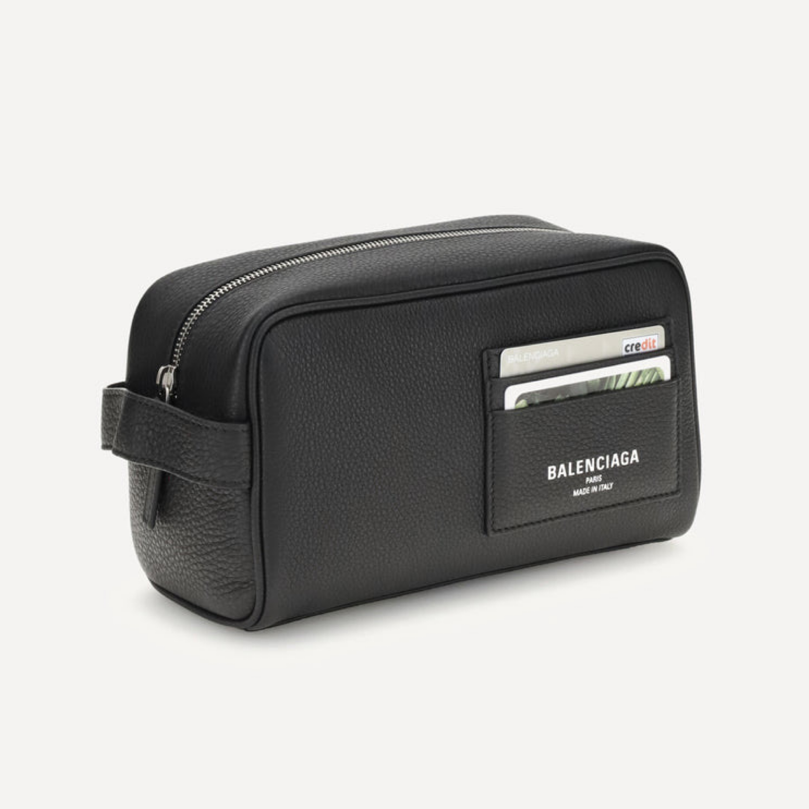 Balenciaga Logo Beauty Case 8422222ABVZ 1000 Side View