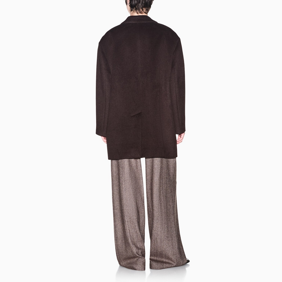 Дамско кафяво палто Armani Exchange Women Coat XM003139 AF26076 U6032 Back View