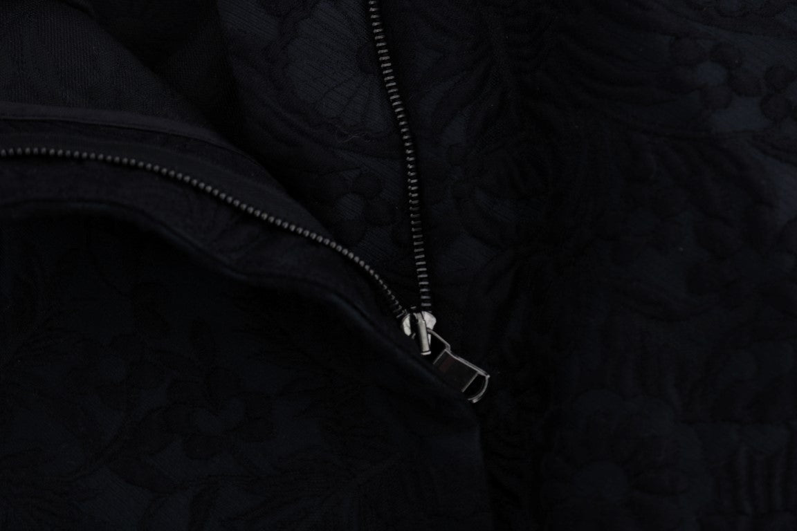 Dolce &amp; Gabbana Елегантни къси панталони от брокат на цветя