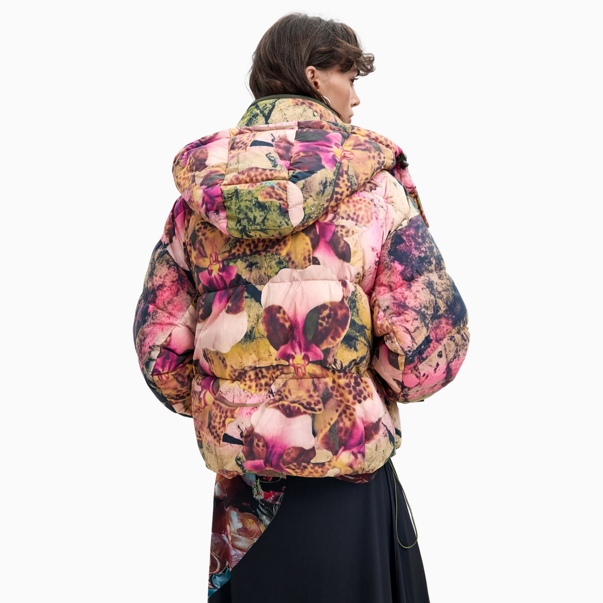 Дамско яке Desigual Women Jacket 26WWEW04 3021 Back View