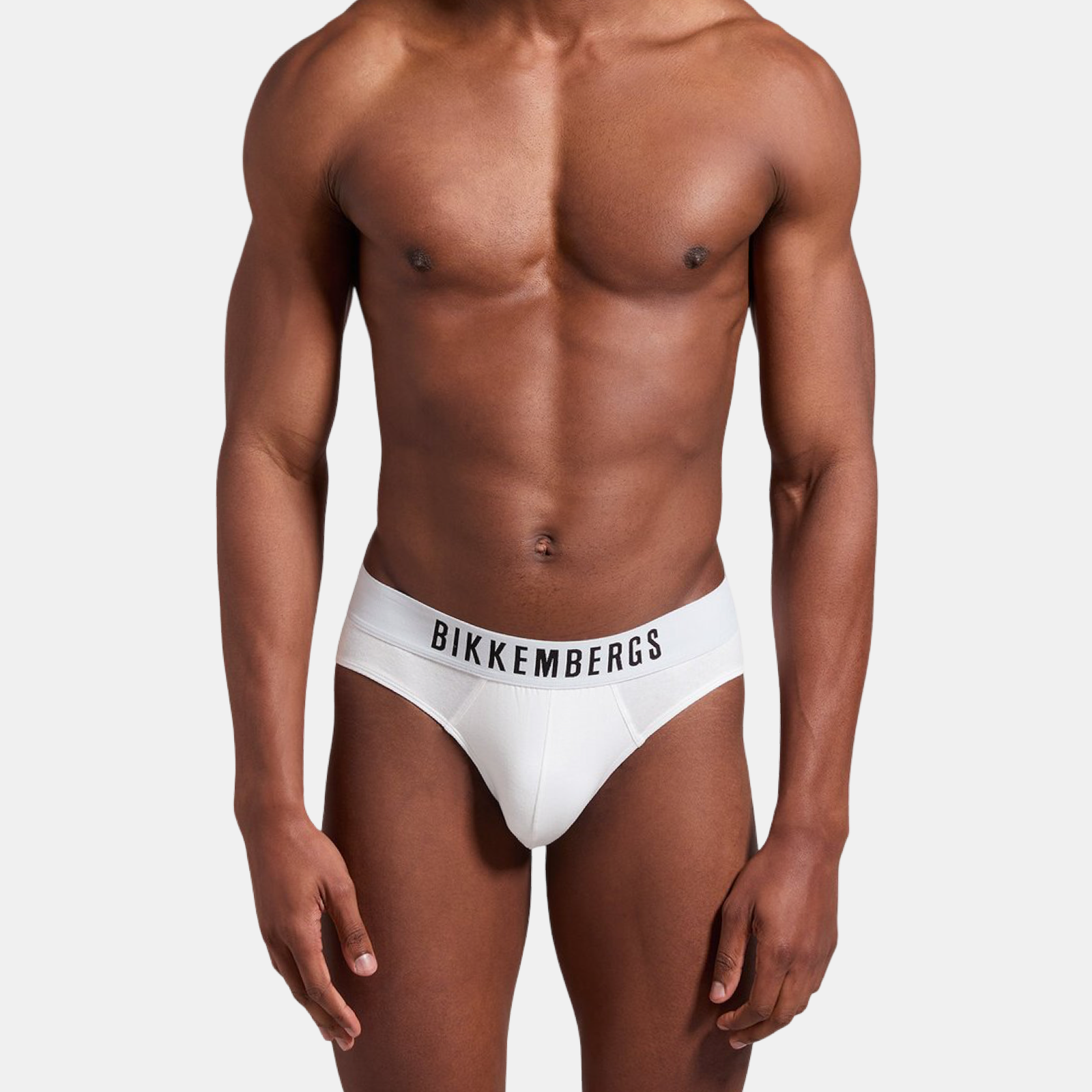 3 броя мъжки бели слипове Bikkembergs Briefs BKK1USP10TR Front View Front View