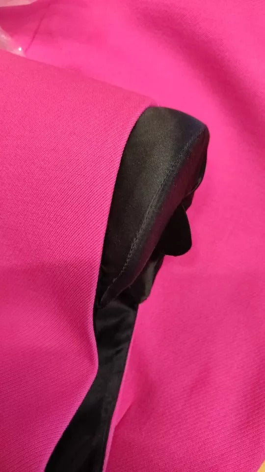 Розова мини рокля без ръкави по тялото на Dolce &amp; Gabbana с А-силует