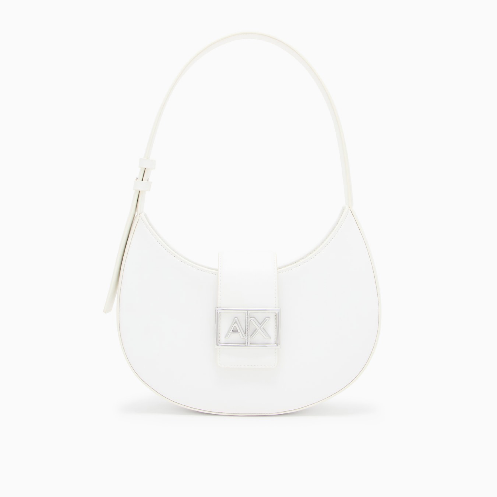 Дамска бяла чанта Armani Exchange Women Shoulder Bag XW002566 AF12039 U0011 Front View