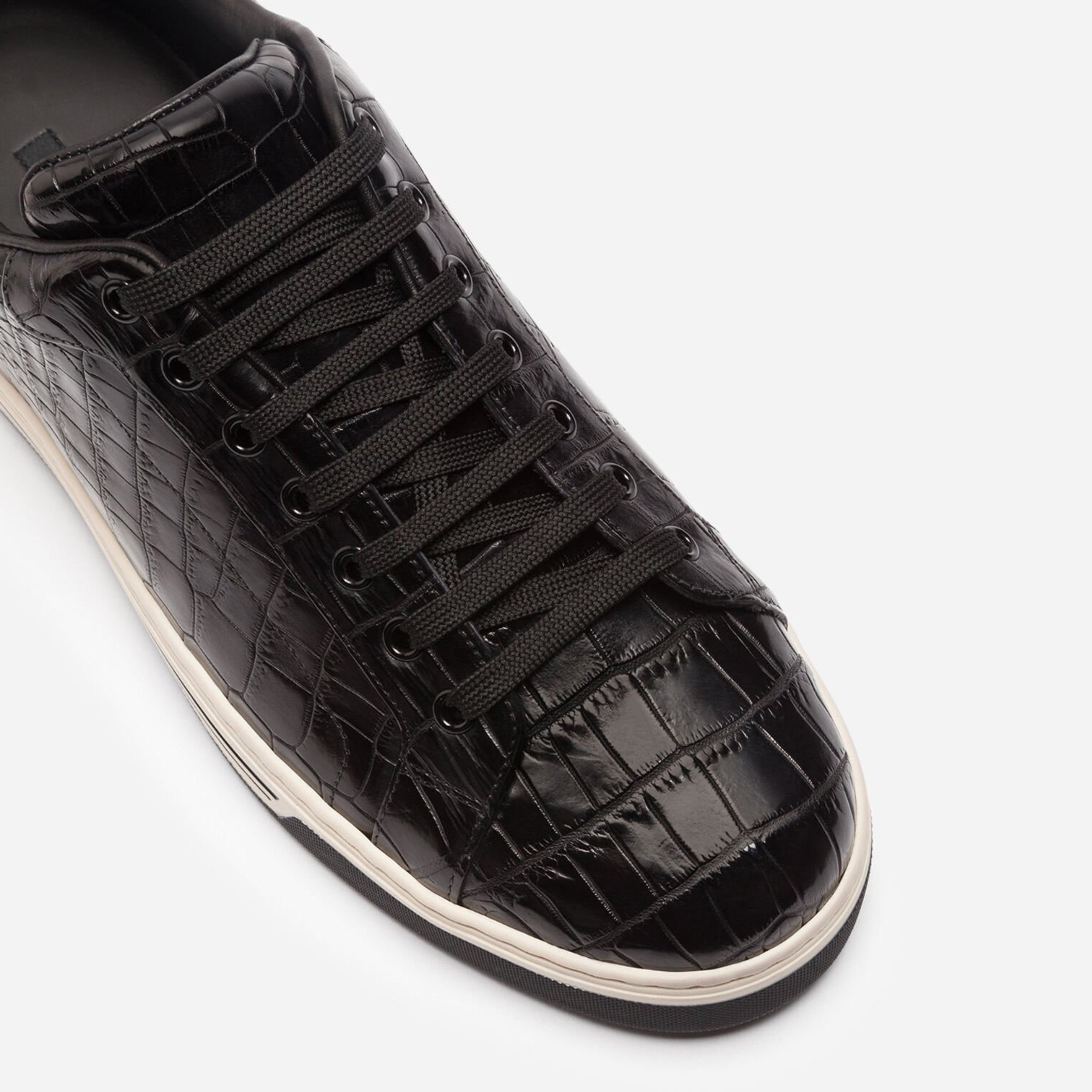 Dolce & Gabbana Roma Croco Women Sneakers