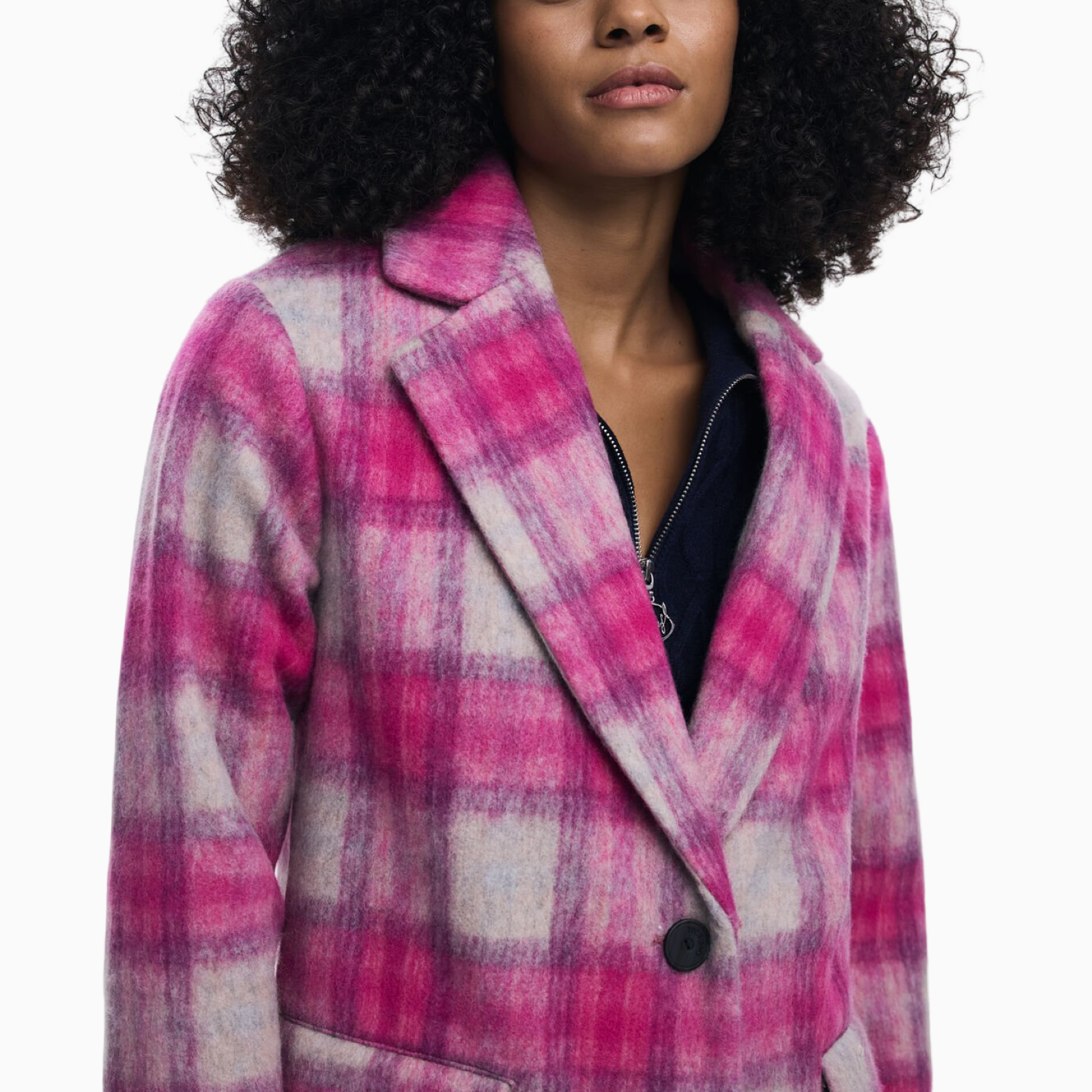 Дамско палто Desigual Women Coat 25WWEW15 Close-Up