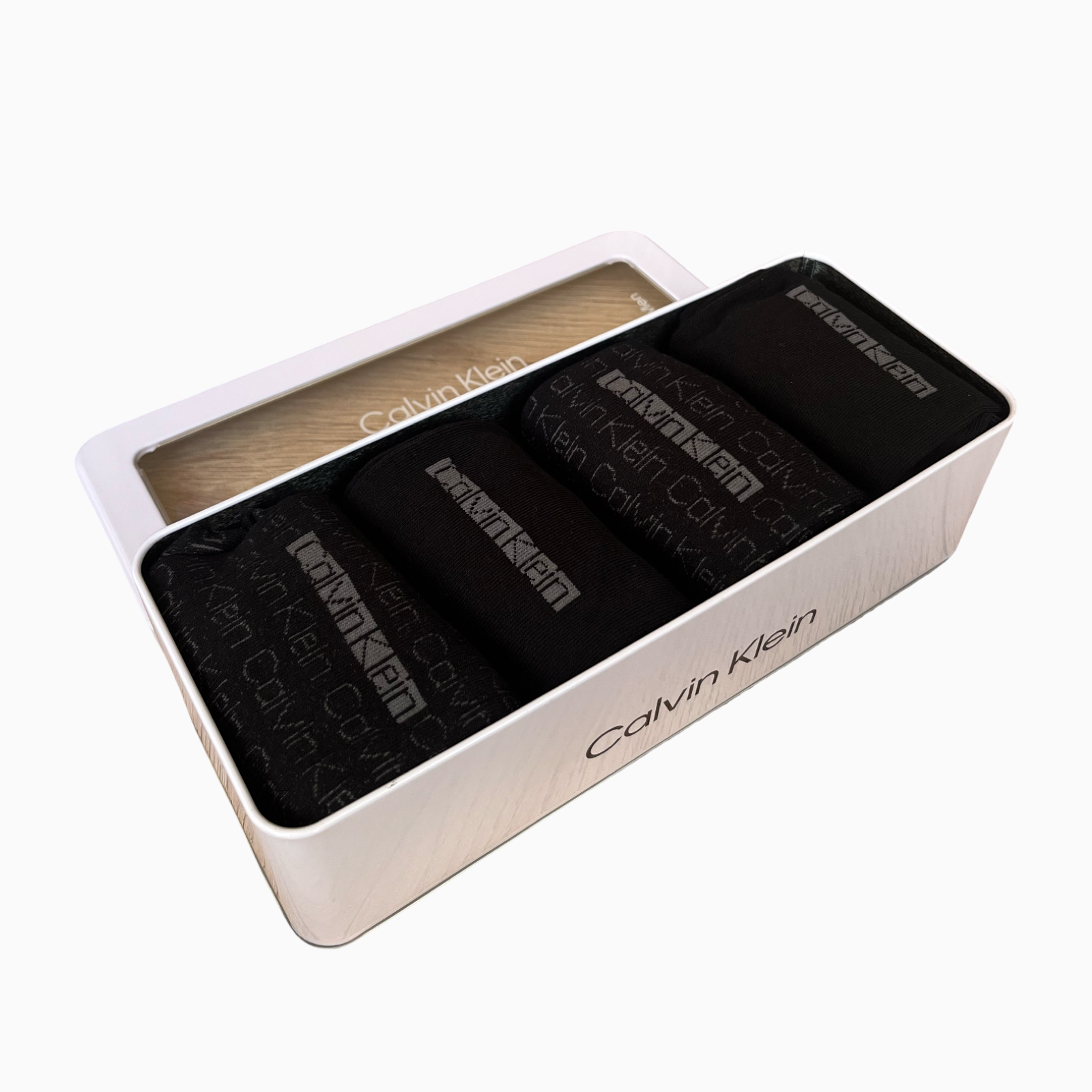 Calvin Klein подаръчен комплект в кутия от 4 чифта чорапи
