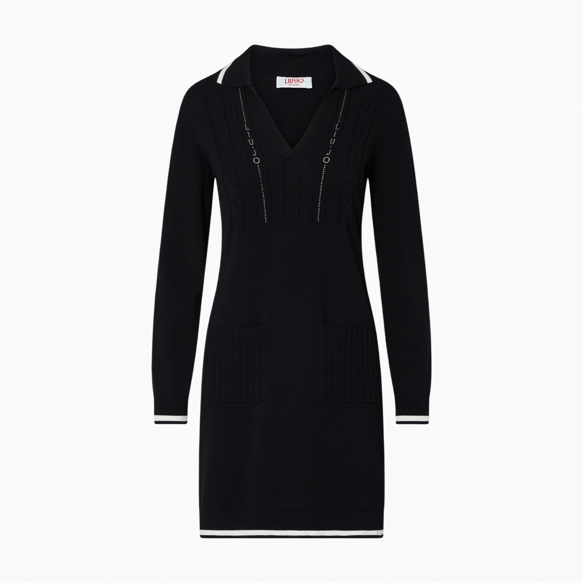 Дамска рокля Liu Jo Short Knit Dress TF6271MS63L A3521 Front View
