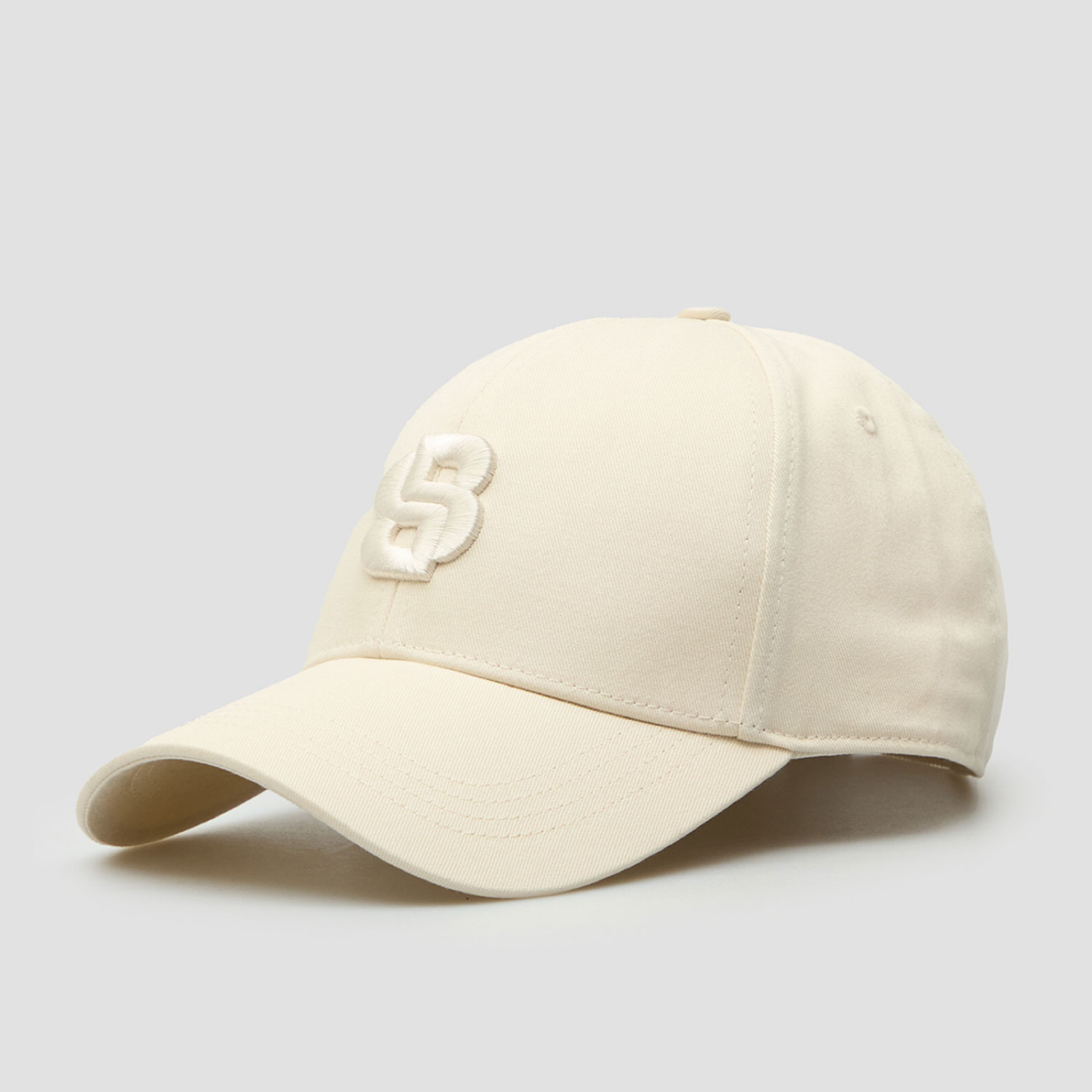 Мъжка бежова шапка Boss Zed B Icon Men Cap 50533299 131 Front View
