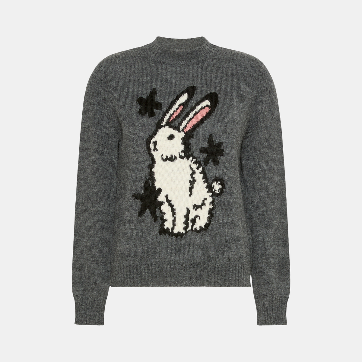 Max Mara Alpaca and Wool-Blend Sweater WE5366276206003 Front View