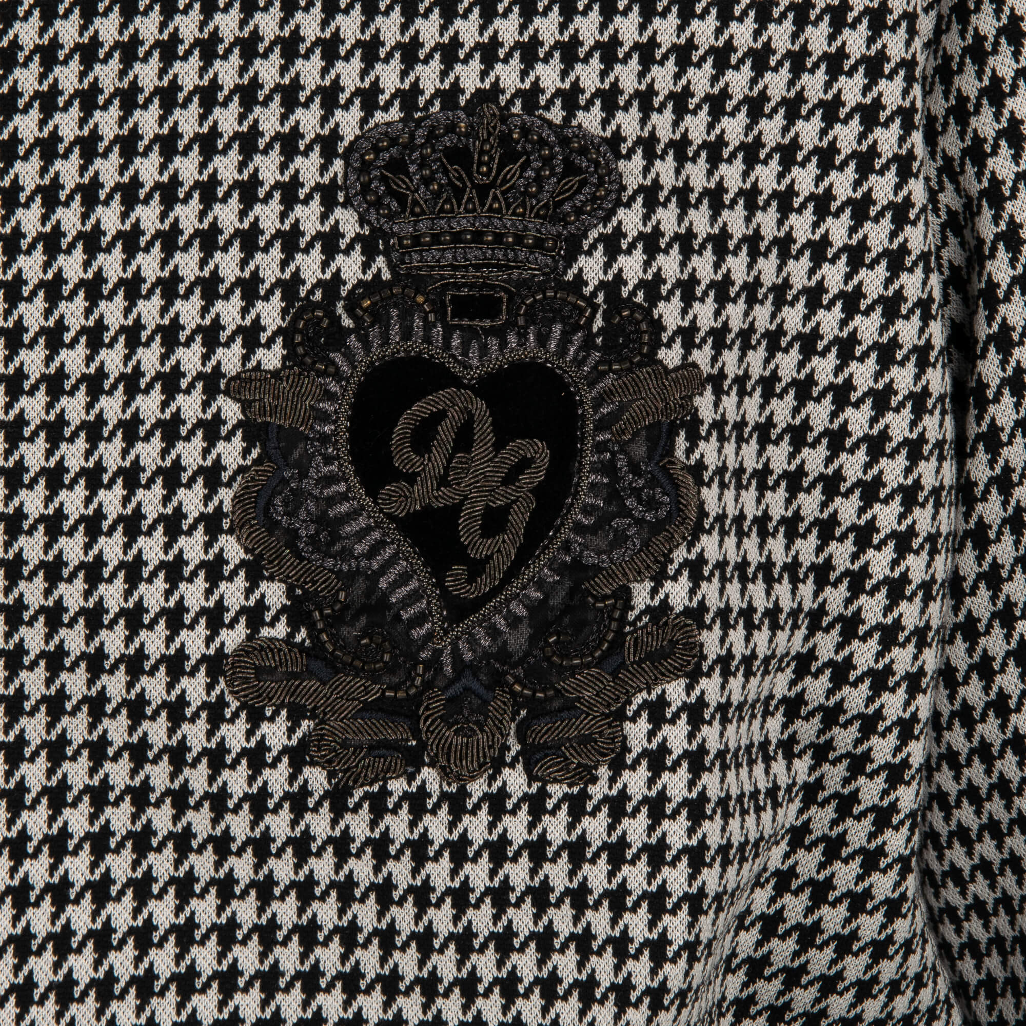 Мъжко жакардово яке Men’s jacquard jacket DOLCE & GABBANA G9OL0Z G7TUH S8350 detail view