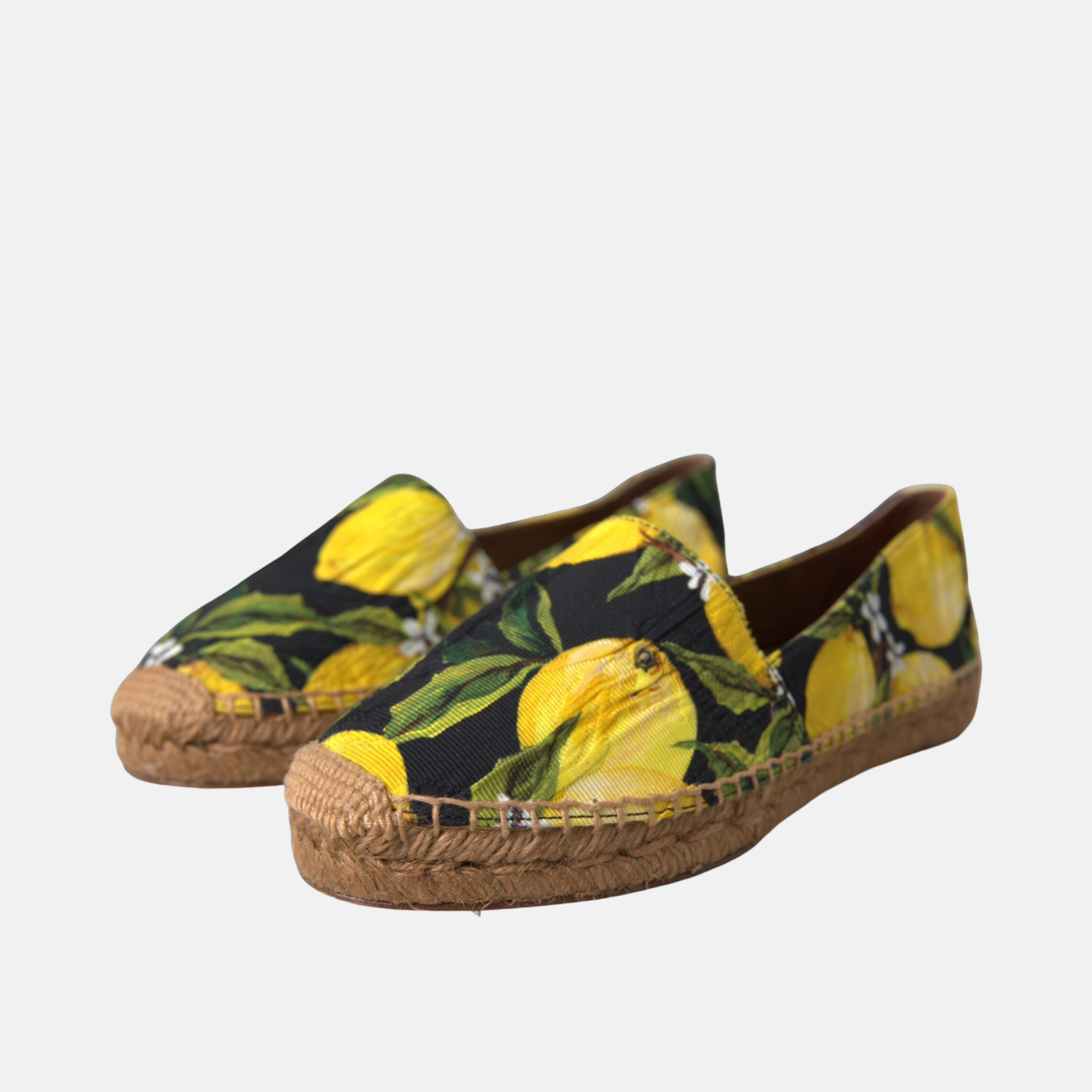 Dolce & Gabbana Lemon Women Espadrilles Medial View
