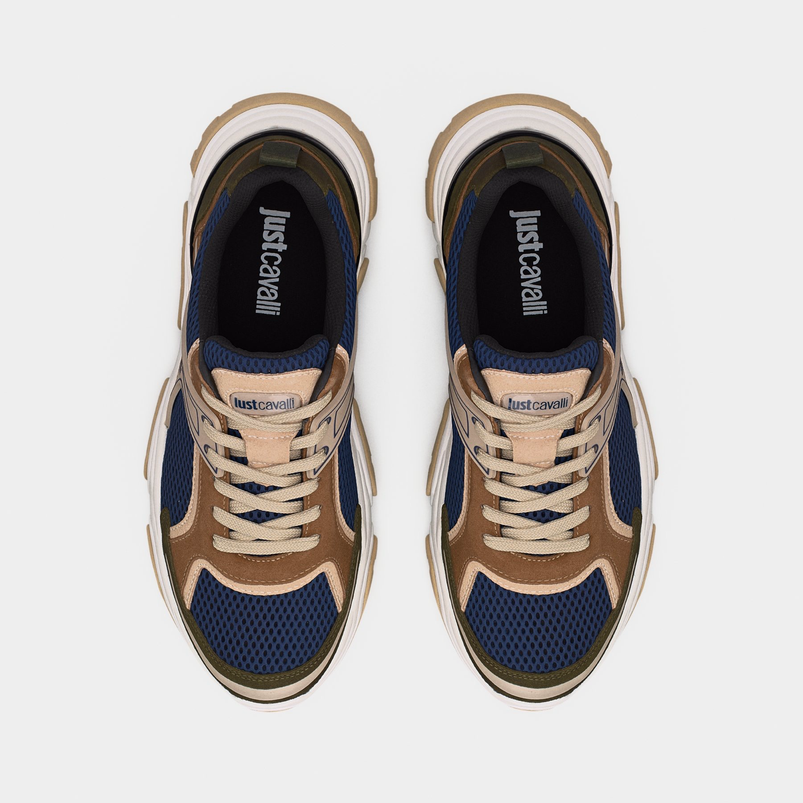 Мъжки маратонки Just Cavalli Fondo Liuk 80QA3SH5 ZPC22 V77 Top View