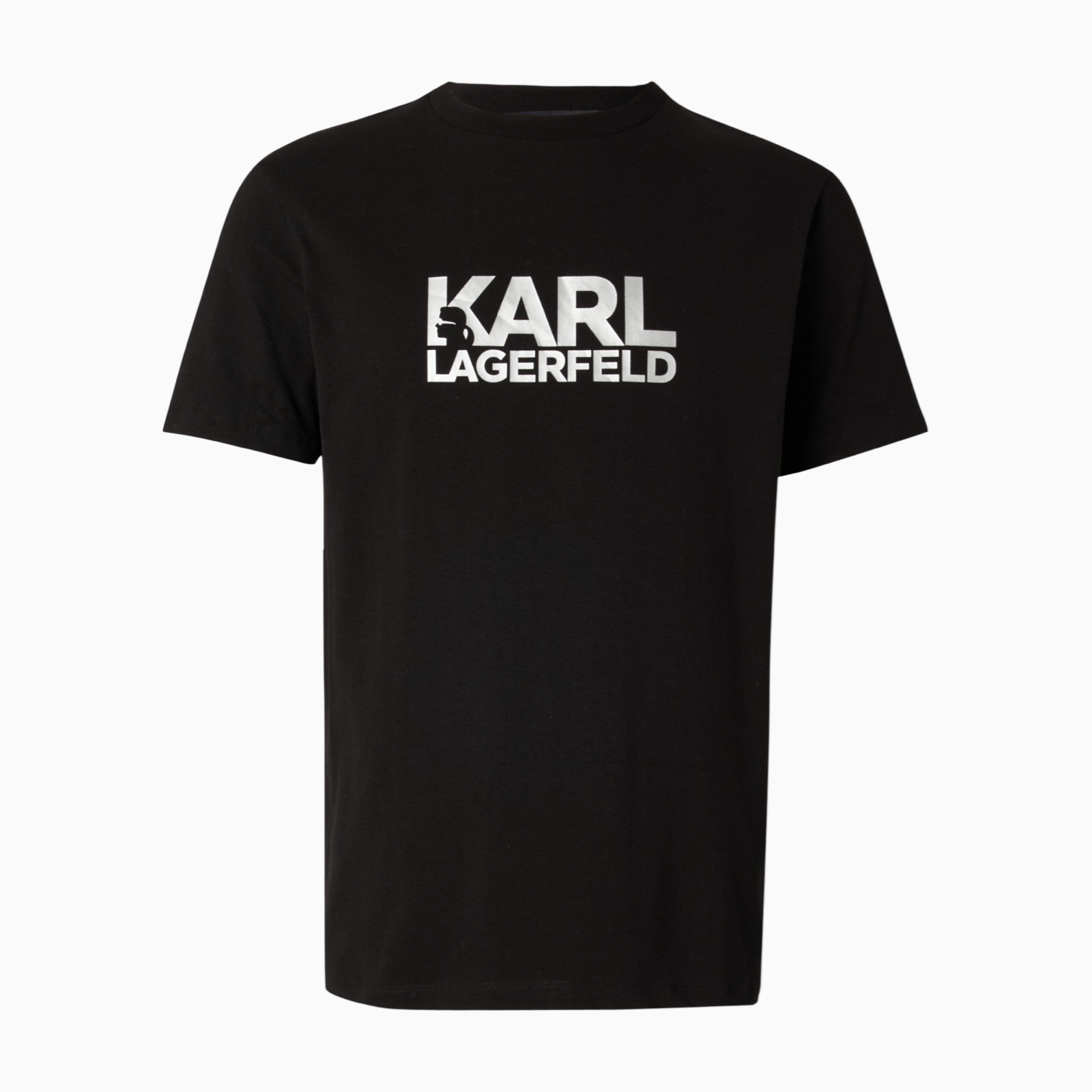 Мъжка черна тениска Karl Lagerfeld 755087 551235 910 Front View