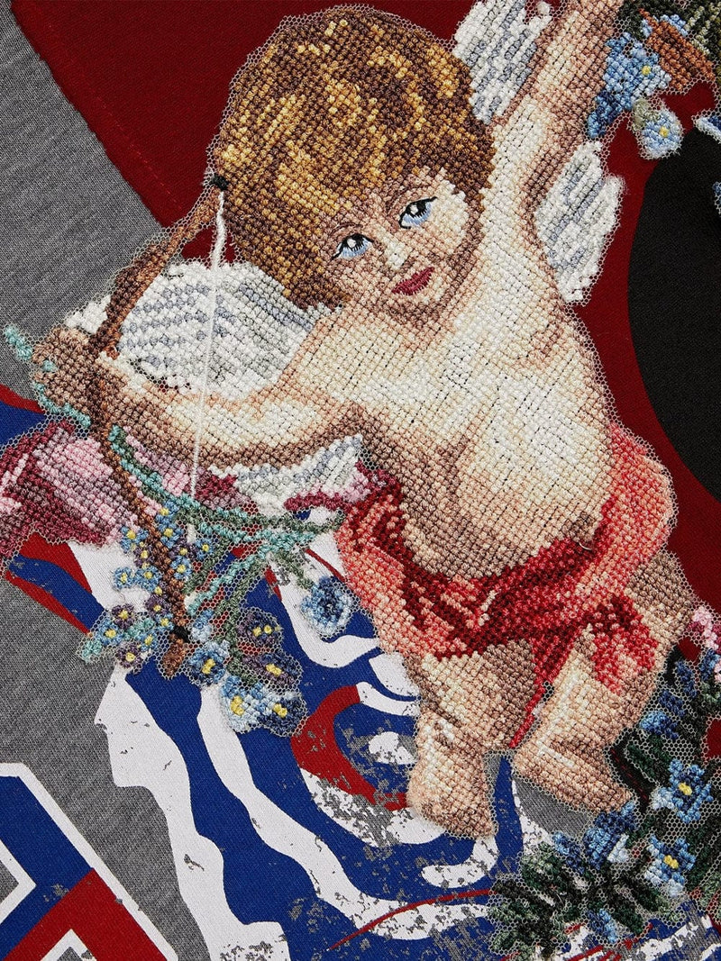 Тениска Dolce &amp; Gabbana Floral Angels