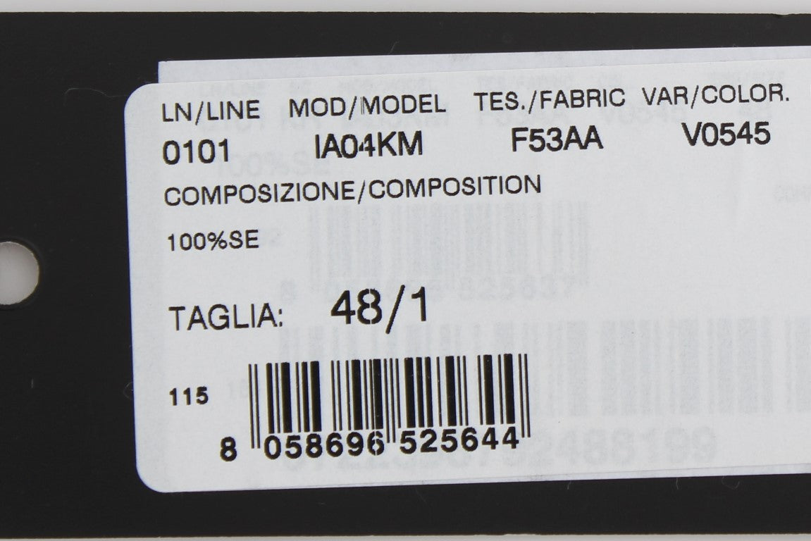 Елегантен сив копринен пуловер с кръгло деколте Dolce &amp; Gabbana