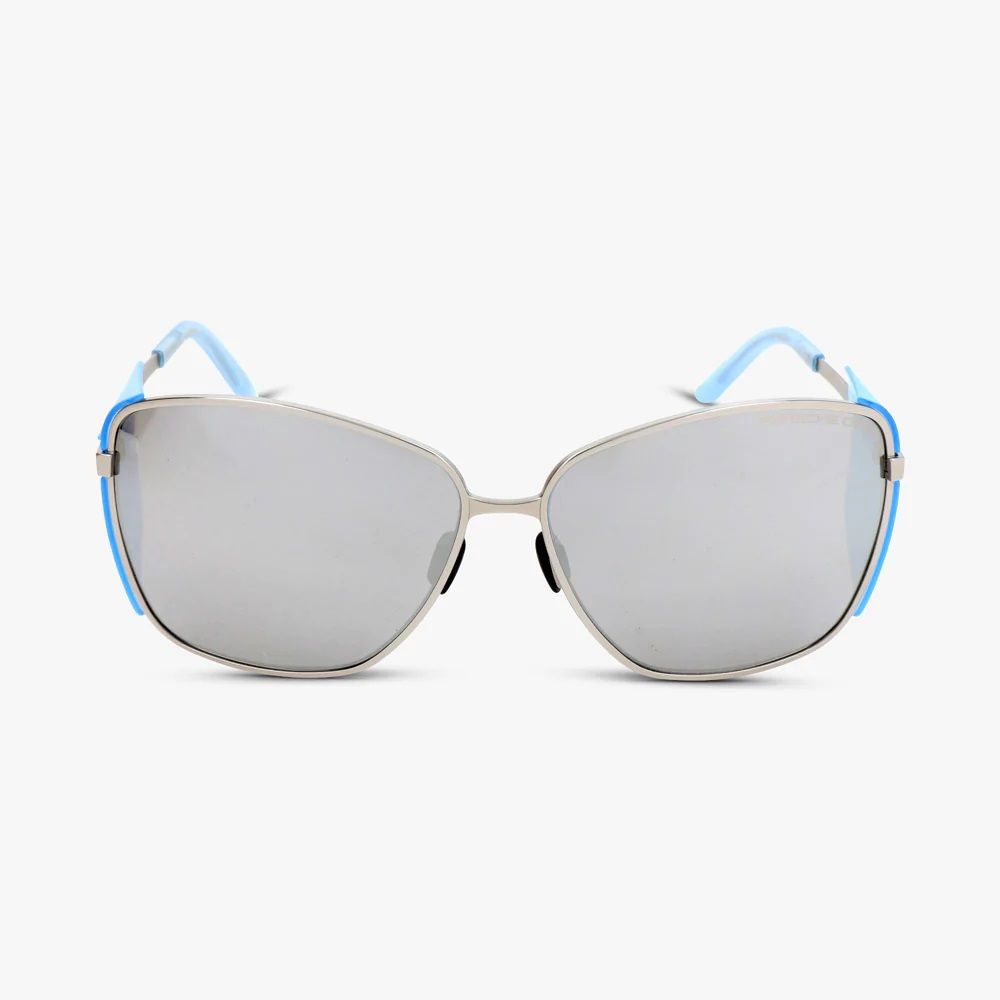 Porsche Design Gray Metal Sunglasses