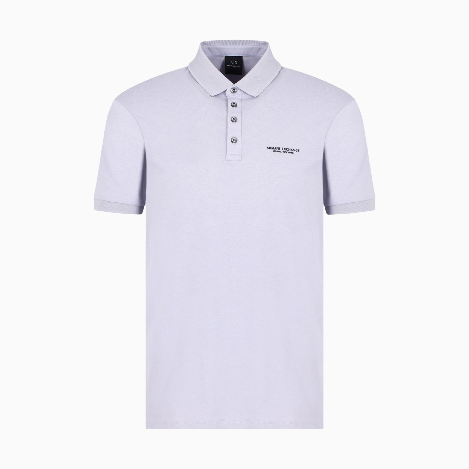 Мъжка лилава поло тениска Armani Exchange Polo 8NZF80 Z8H4Z Front View