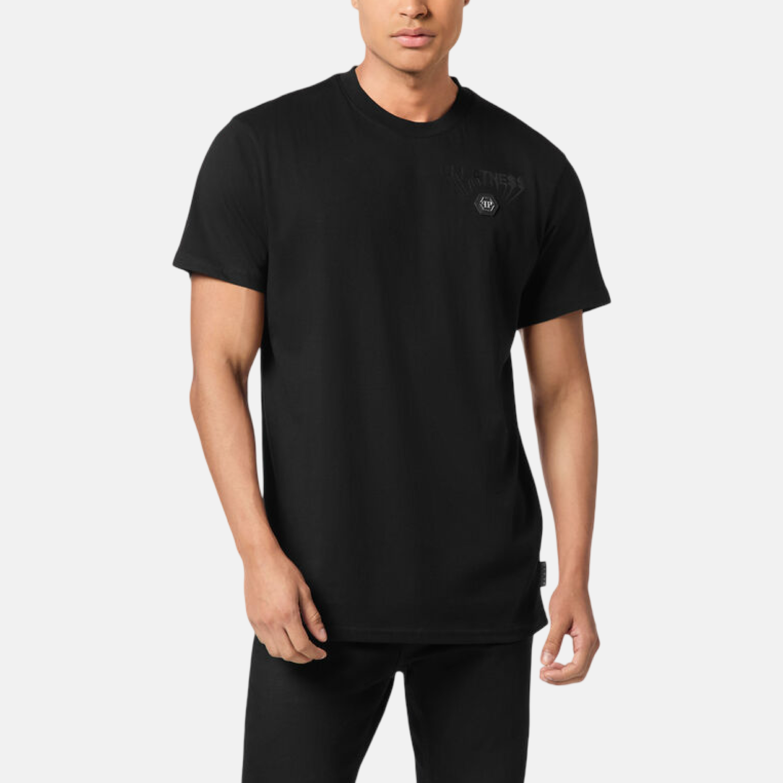 Philipp Plein Greatness Men T-Shirt AAEC MTK8746 PJY002N 0202 Front View