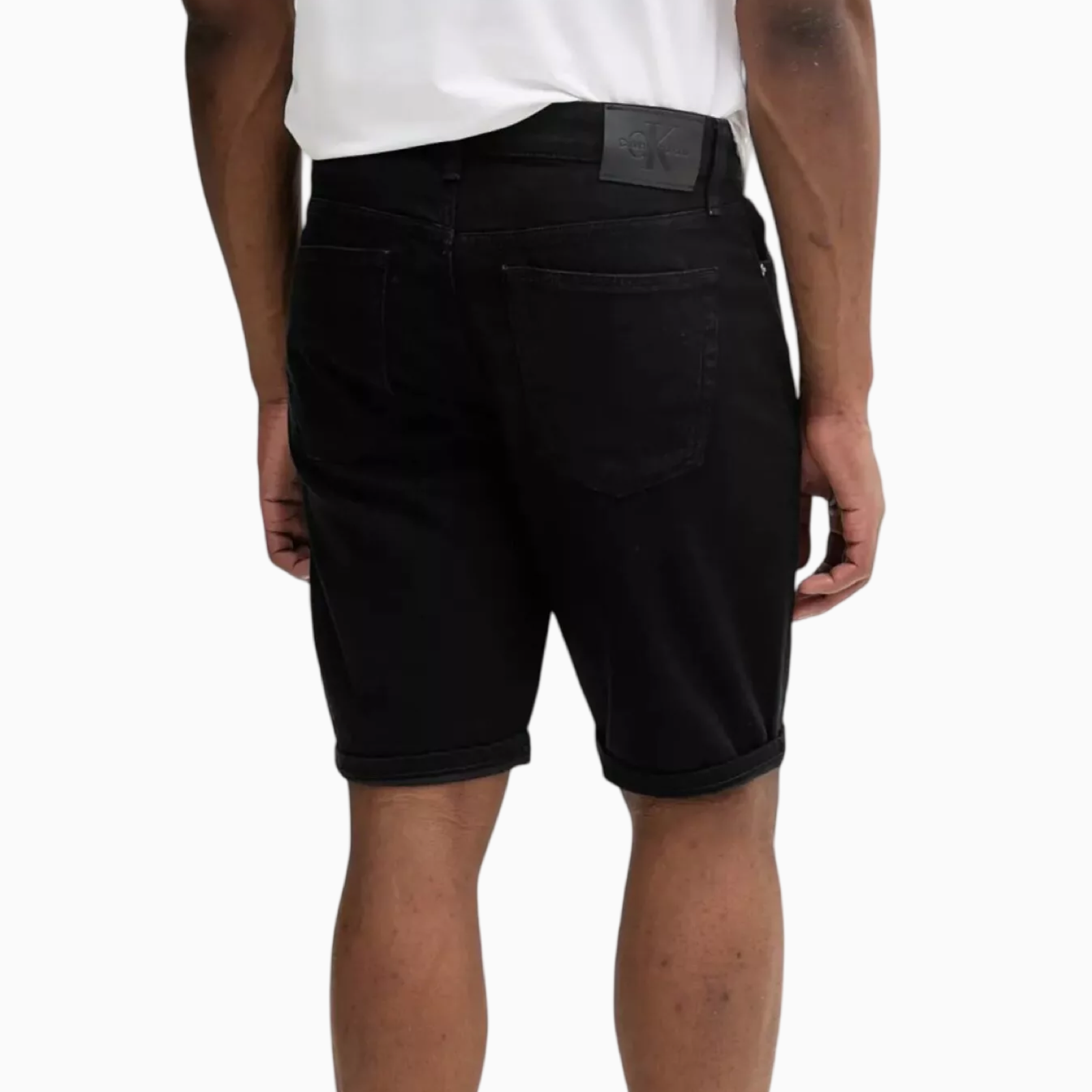 Мъжки черни дънкови панталони Calvin Klein Jeans J30J327195