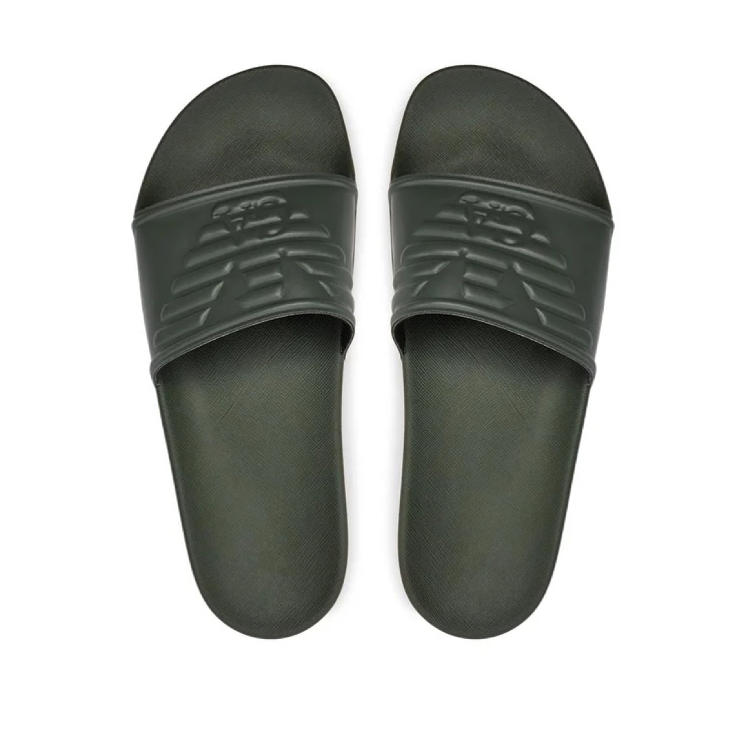 Мъжки зелени чехли Emporio Armani XVPS08 XN747 Top View