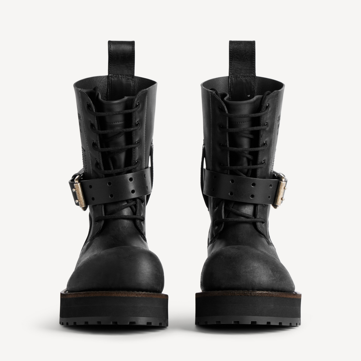 Balenciaga Venom Ankle Boots 873427WBEQ41081 Front View