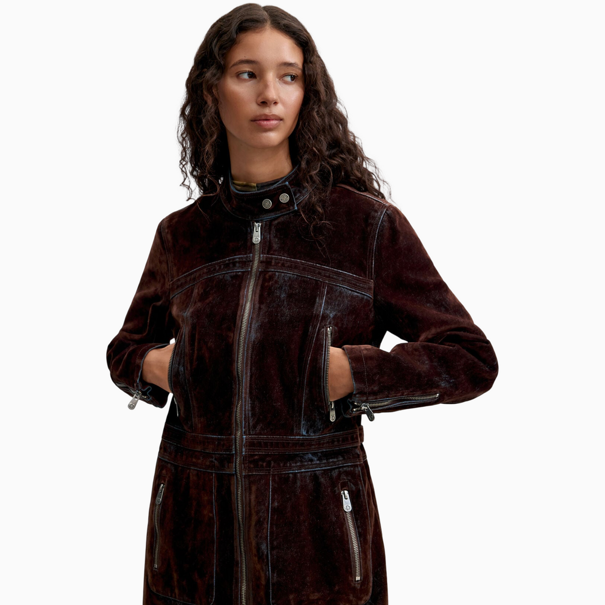 Дамско палто Desigual Women Coat 26WWEW20 6044 Close-Up