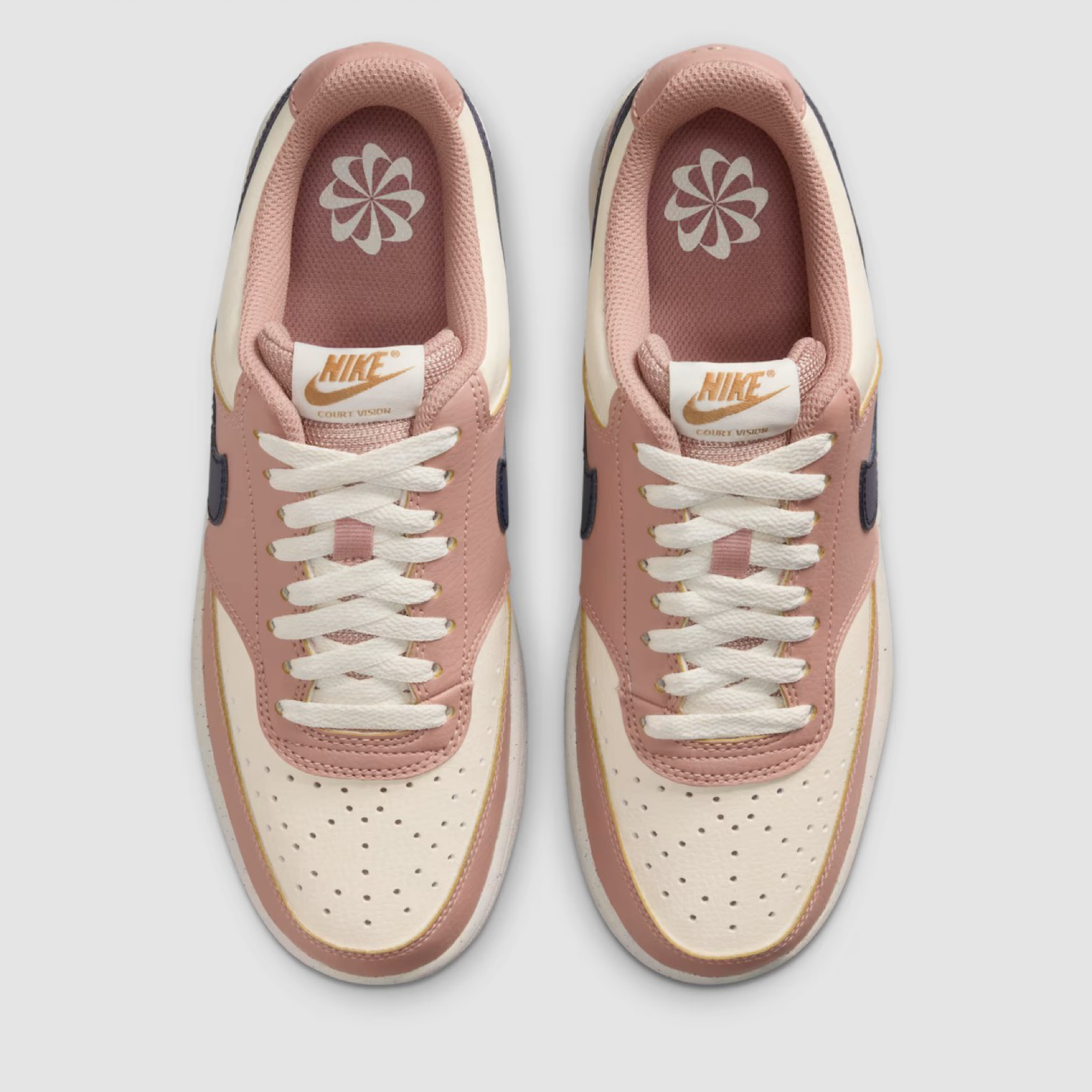 Дамски кецове Nike Court Vision Low Next Nature Women Sneakers DH3158-606 Top View