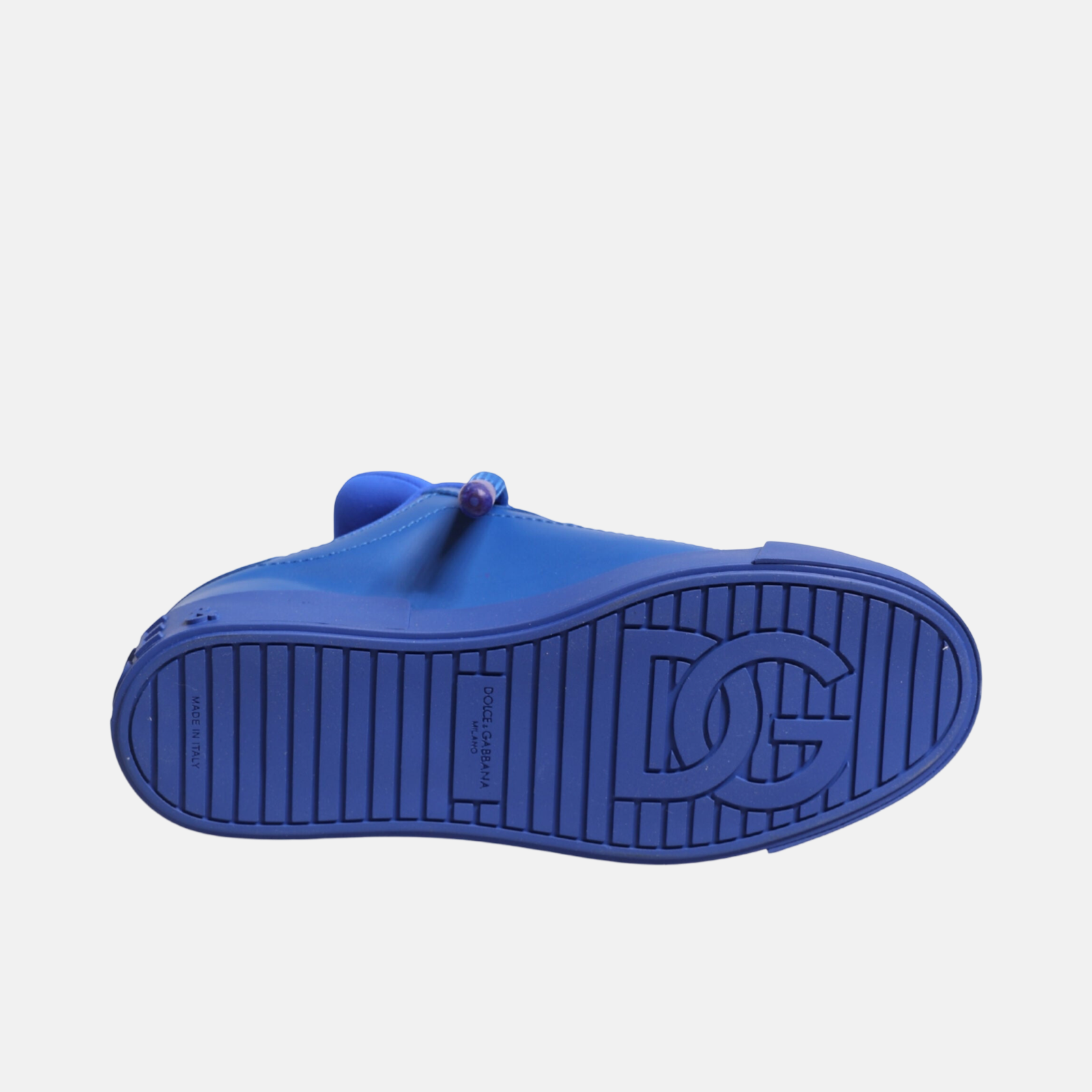 Мъжки сини кецове Dolce & Gabbana DG Logo Men Sneakers CS2194 AB939 8G696 Insole View