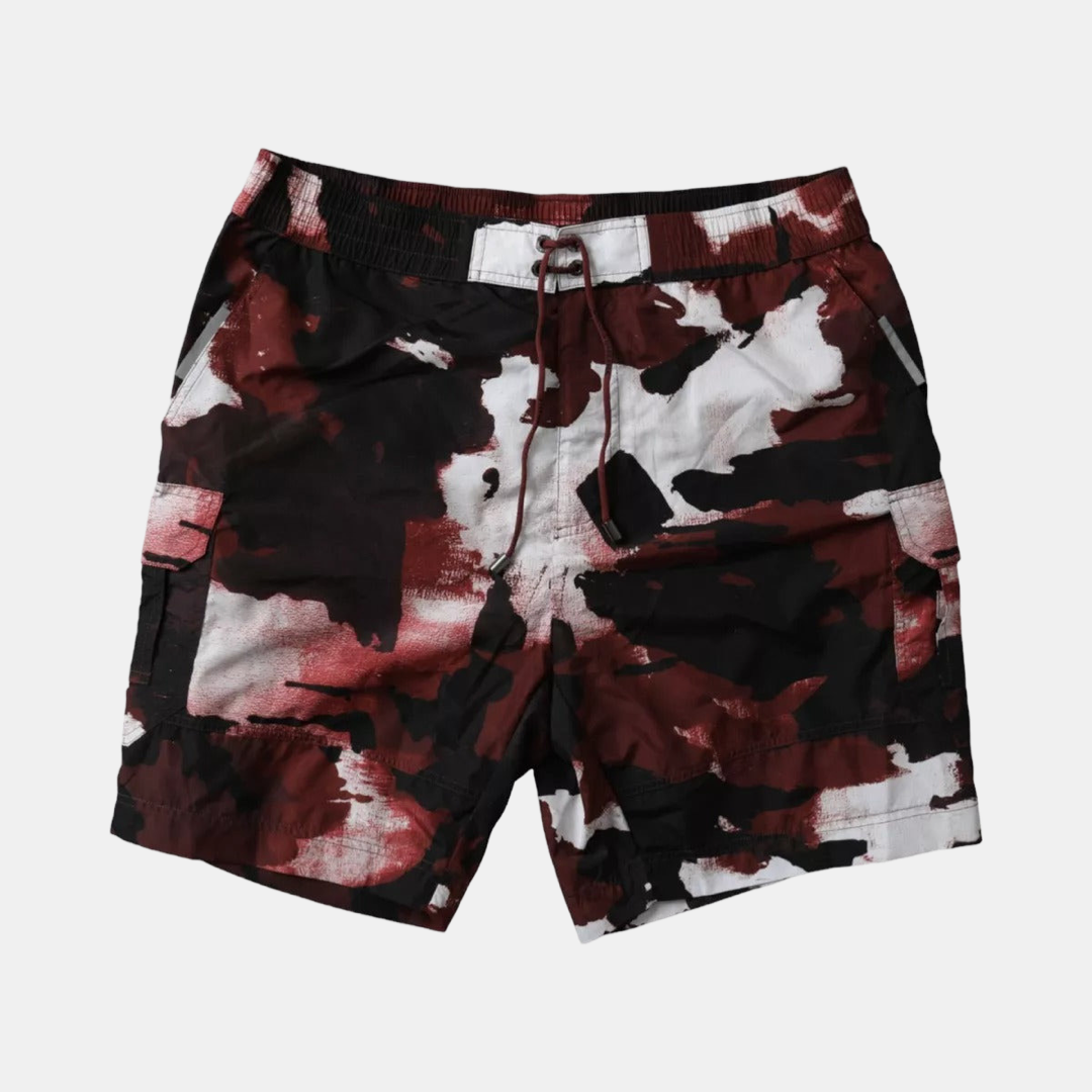 Мъжки бански Dolce & Gabbana Camouflage DG Logo Men Swimwear