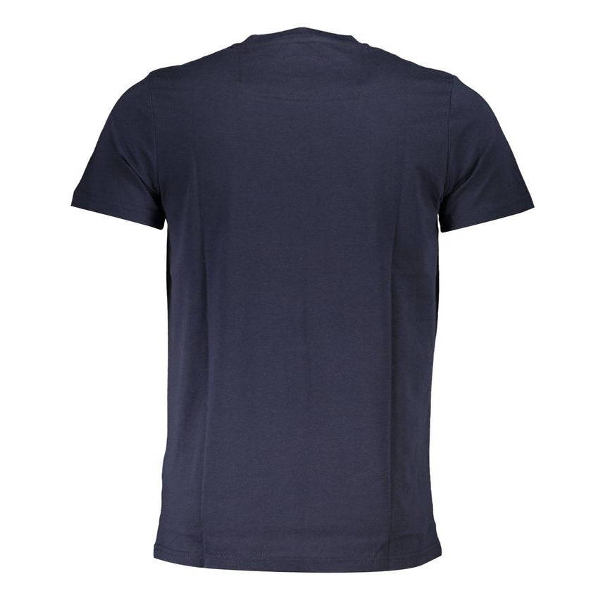 Мъжка тениска Men's t-shirt Cavalli Class
QXT61O JD060 04926 Dark Blue back view