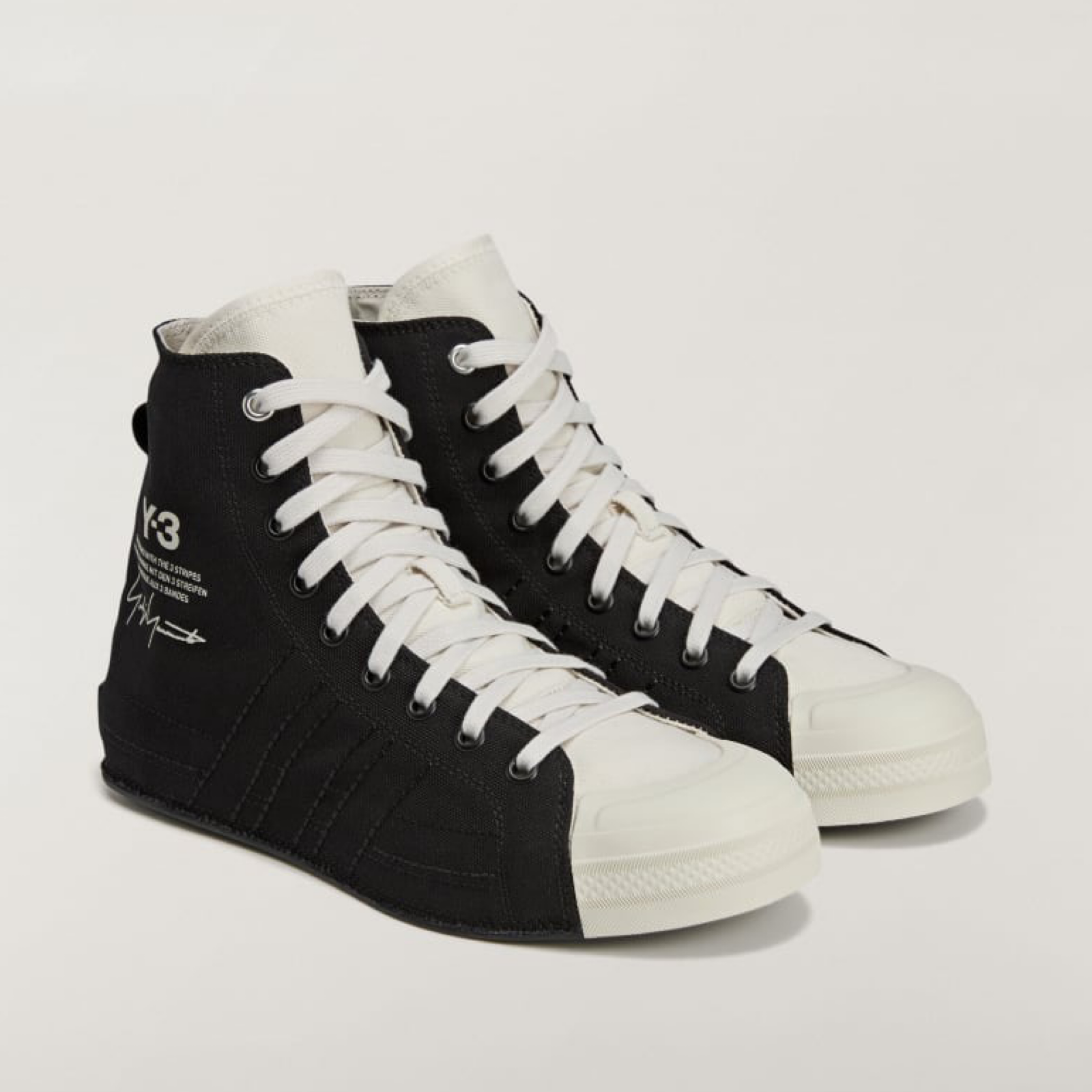 Y-3 Nizza Hi Men Sneakers Front View