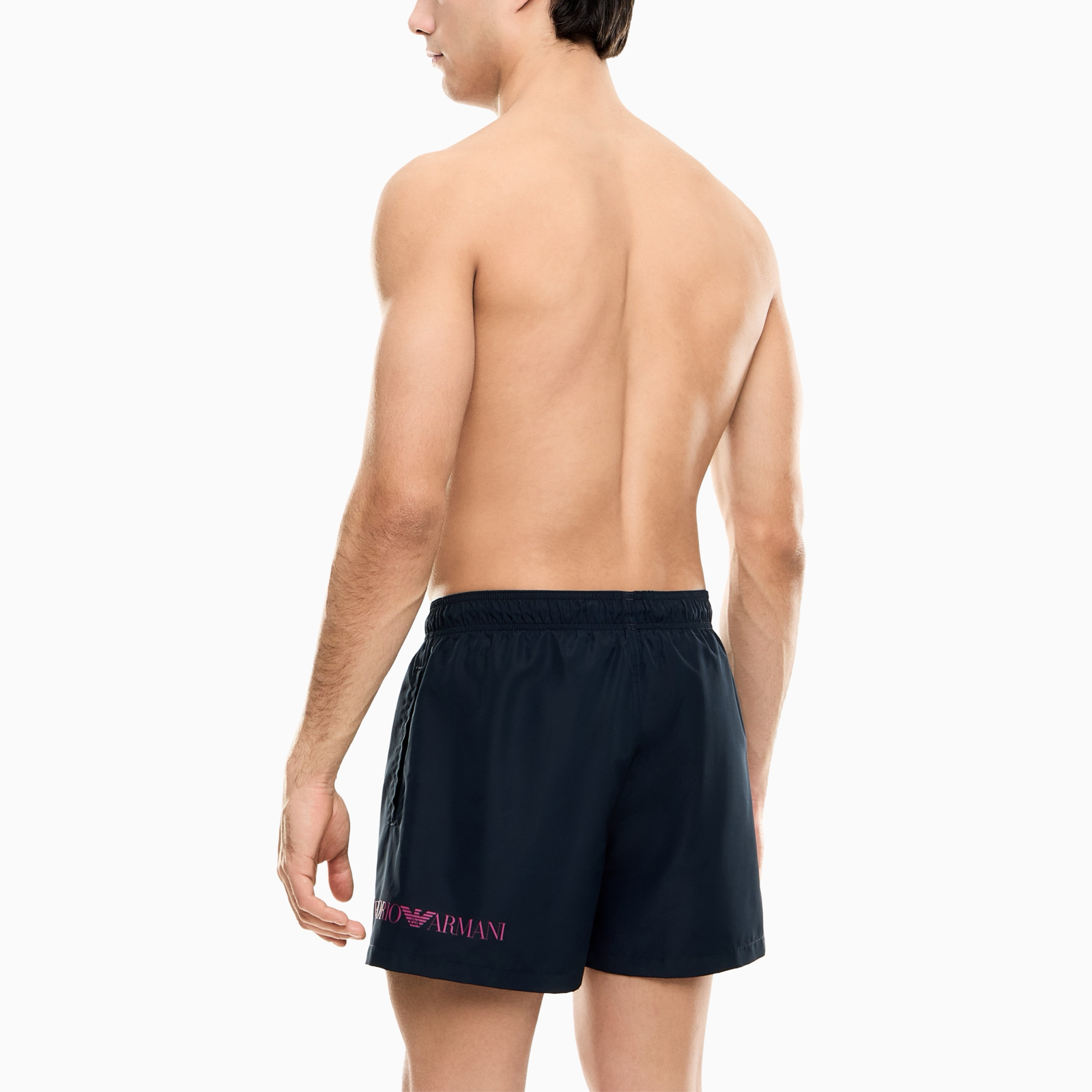 Мъжки бански EA7 Emporio Armani Men Swimwear 7M002000 AF13049 MB501 Back View