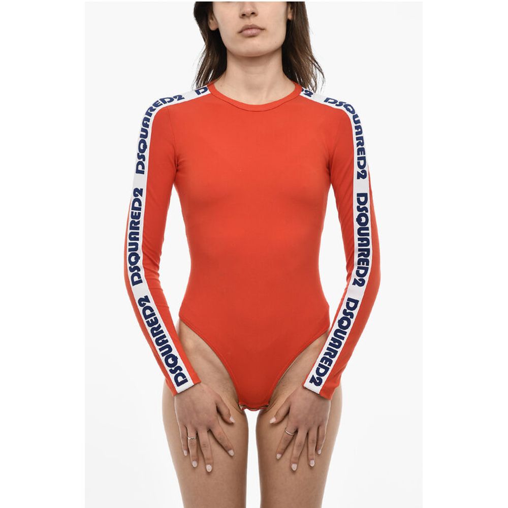 Dsquared² Long Sleeve Body With Logo Bands