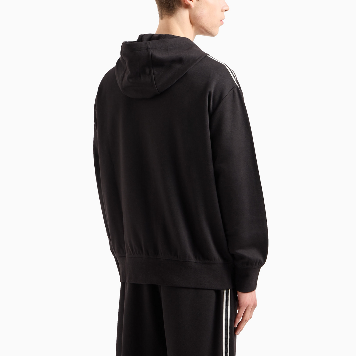 Мъжки черен суичър Armani Exchange Men Sweatshirt 8NZMSH Z9N1Z 1200 Back View