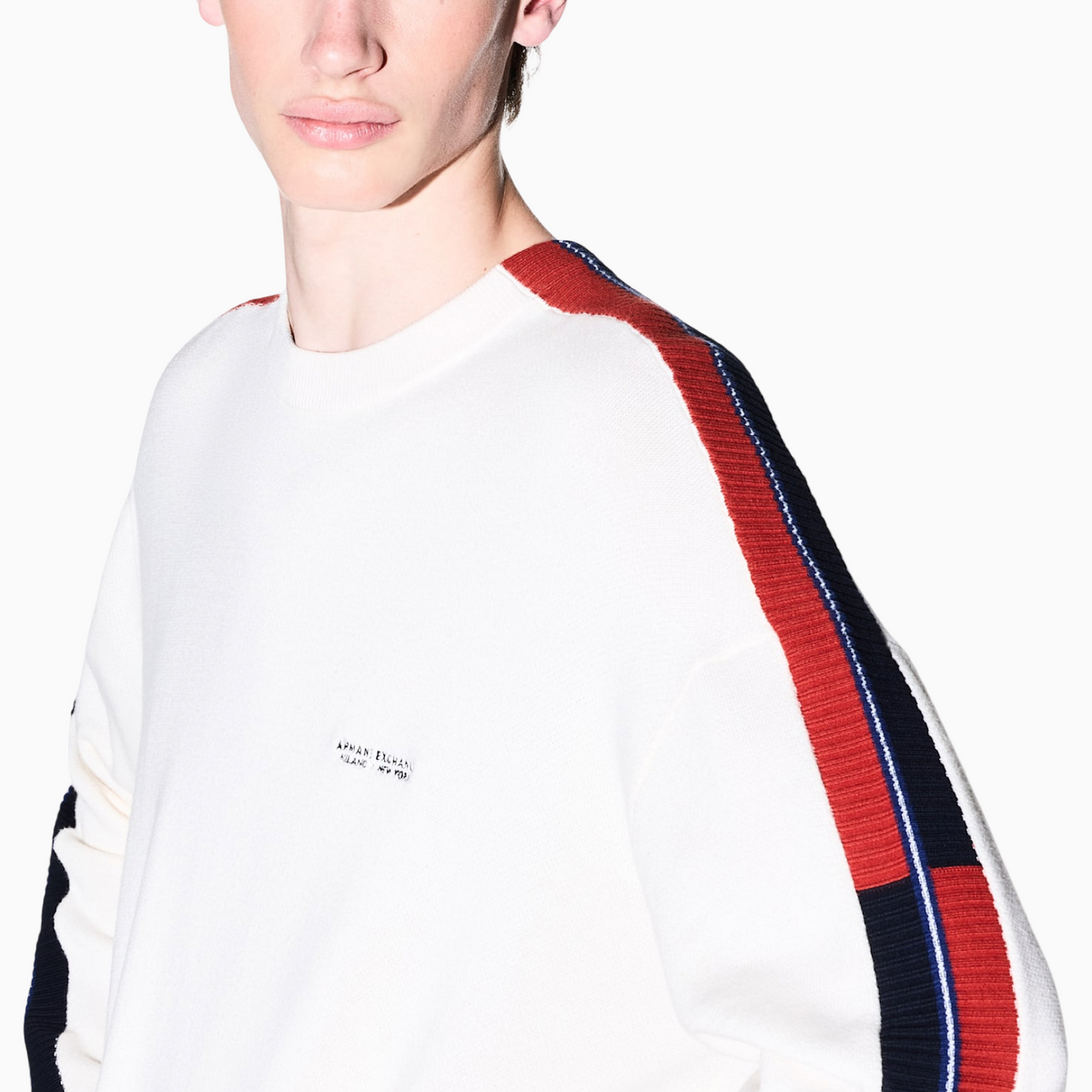 Мъжки пуловер Armani Exchange Men Sweater XM002722 AF11960 U0007 Close-Up