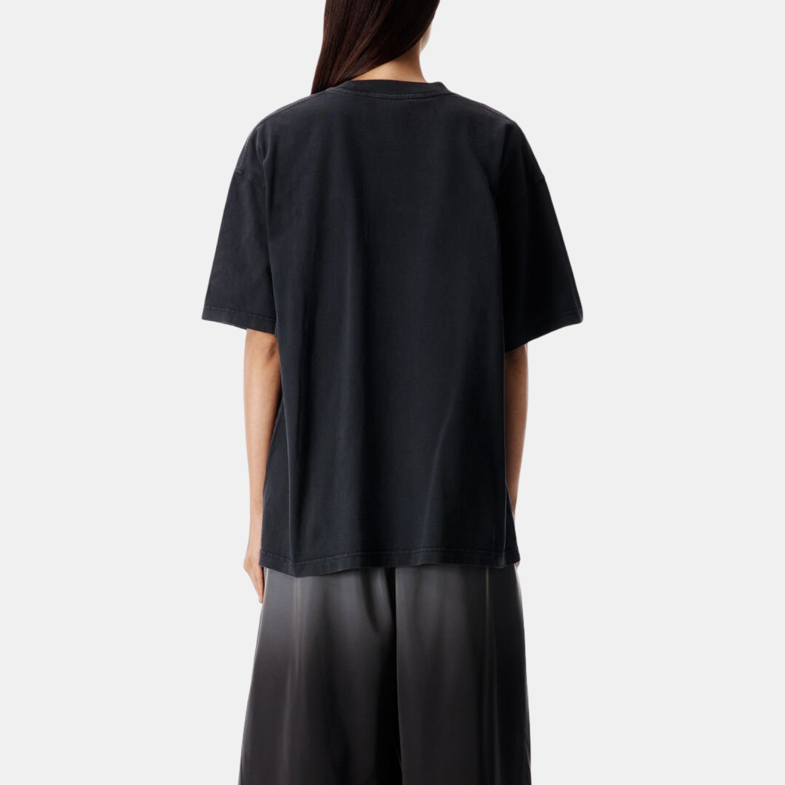 Alexander Wang Embossed Logo T-Shirt UCC1261890011 Back View