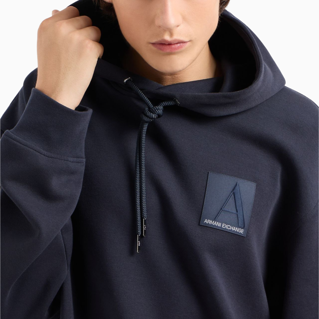 Мъжко тъмно синьо худи Armani Exchange 6DZMJB ZJNKZ