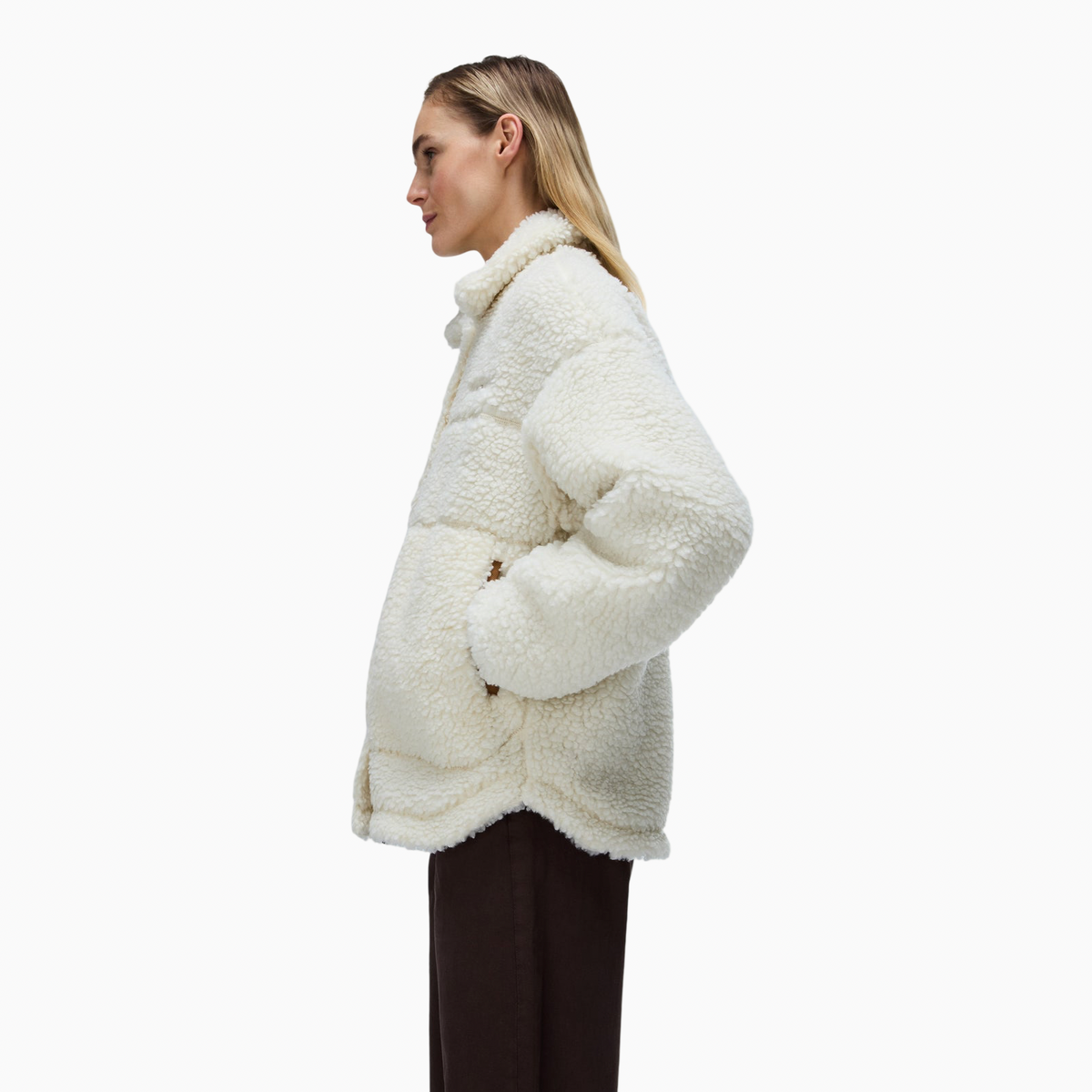 Дамско яке Napapijri Women Sama Fleece Jacket NP0A8BA4 N1J Side View