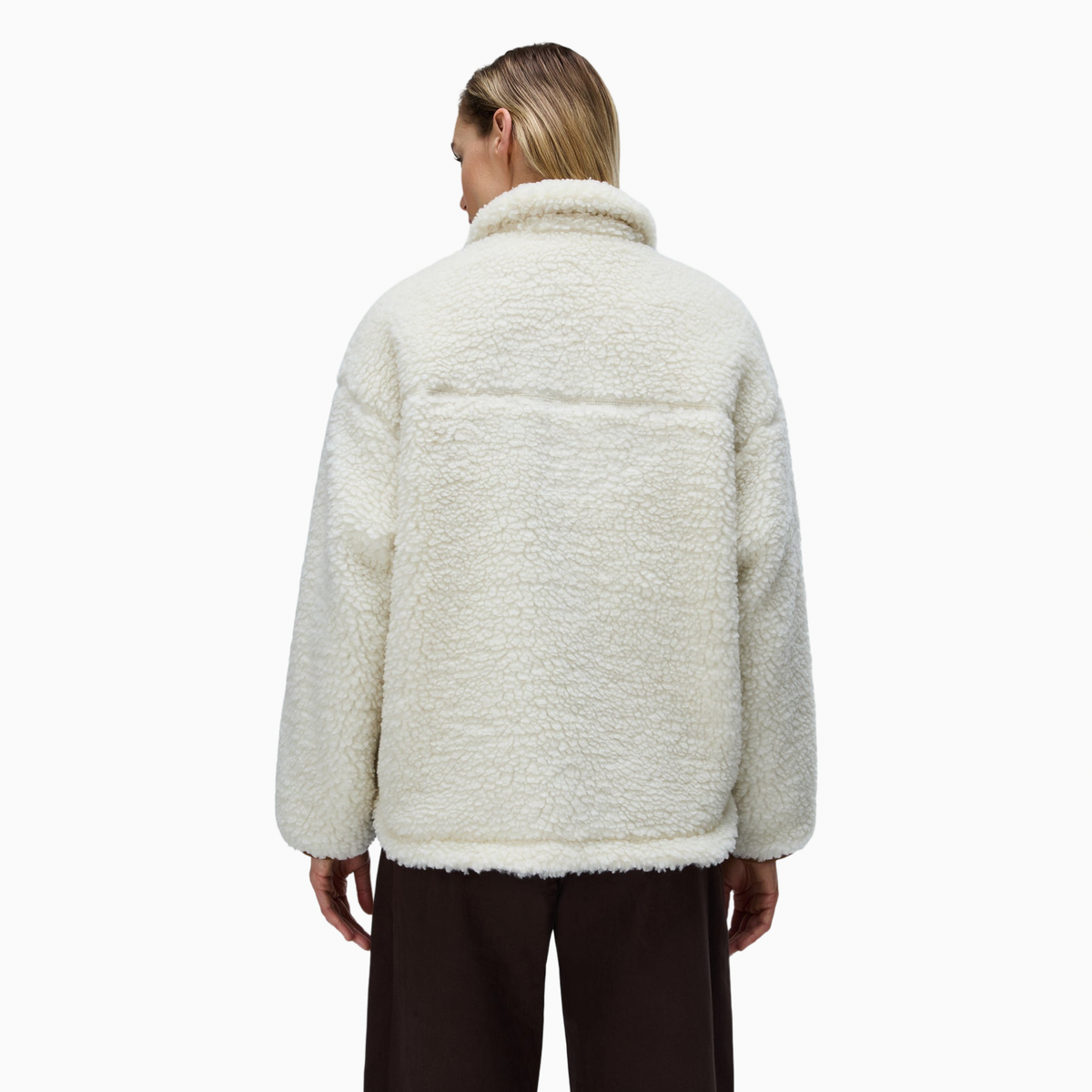 Дамско яке Napapijri Women Sama Fleece Jacket NP0A8BA4 N1J Back View