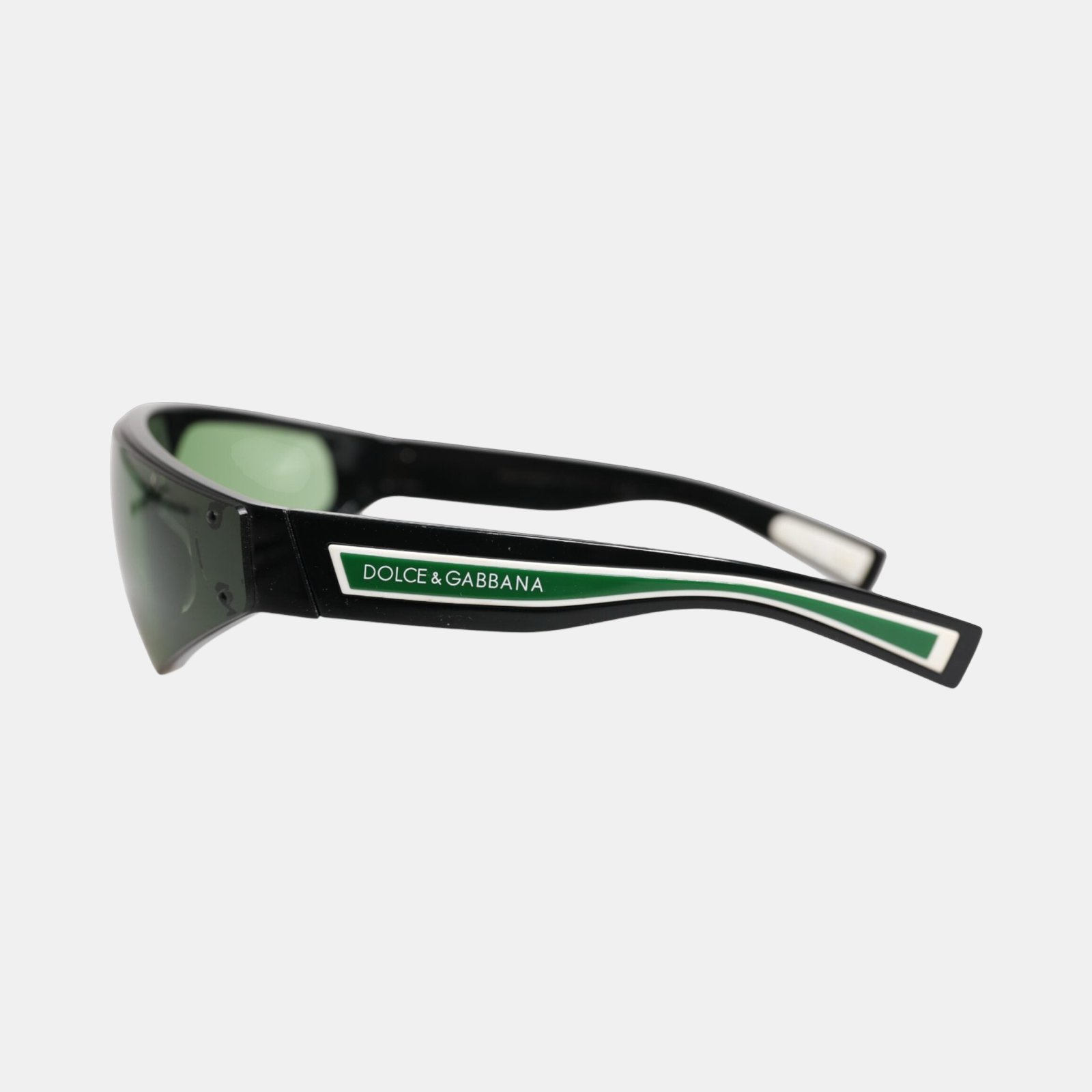 Dolce & Gabbana Black Green Street Sporty DG6161 Men Eyewear Sunglasses