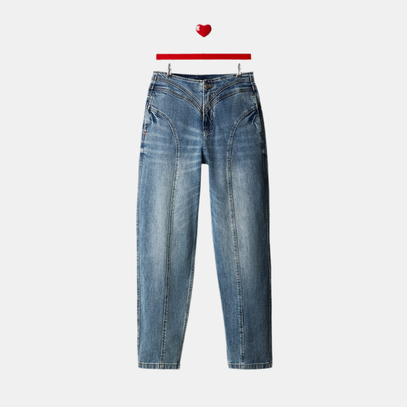 Дамски дънки Desigual Women Jeans 26SWDD41 5053 Front View