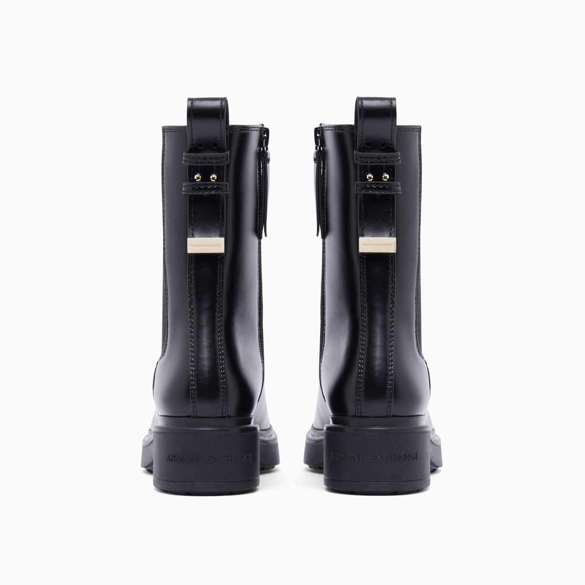 Дамски боти Armani Exchange Women Ankle Boots XW003091 AF11912 UC001 Heel View