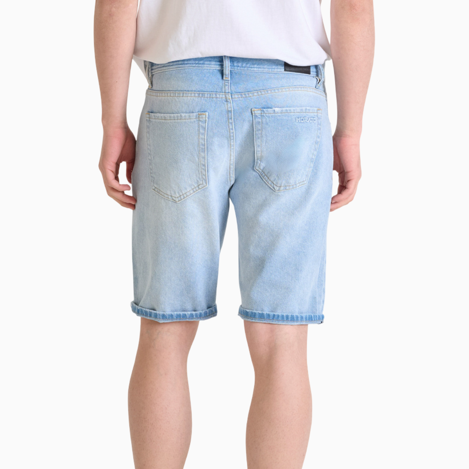 Мъжки къси дънки Antony Morato MMDS00076-FA700152 Back View