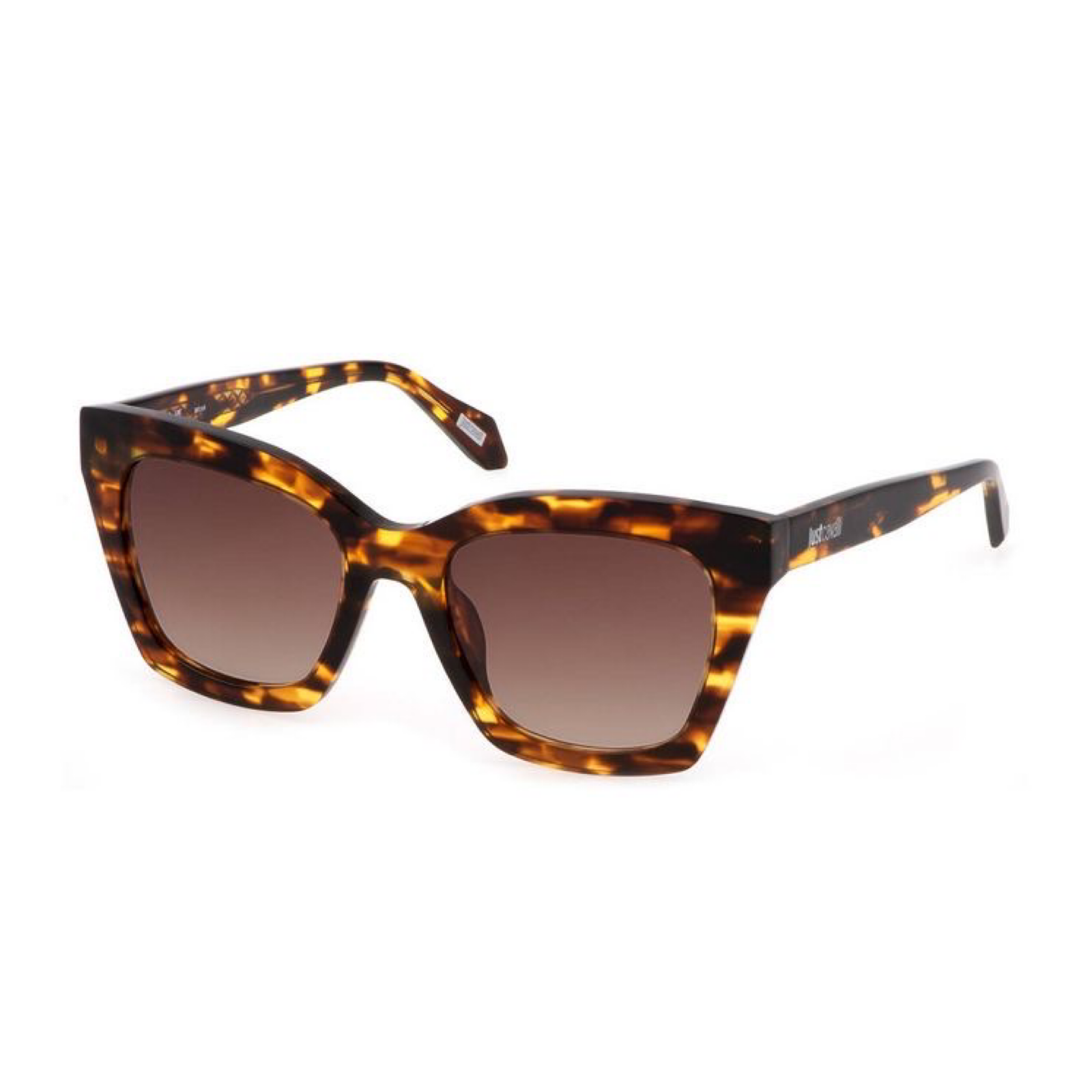Just Cavalli Brown Plastic Sunglasses