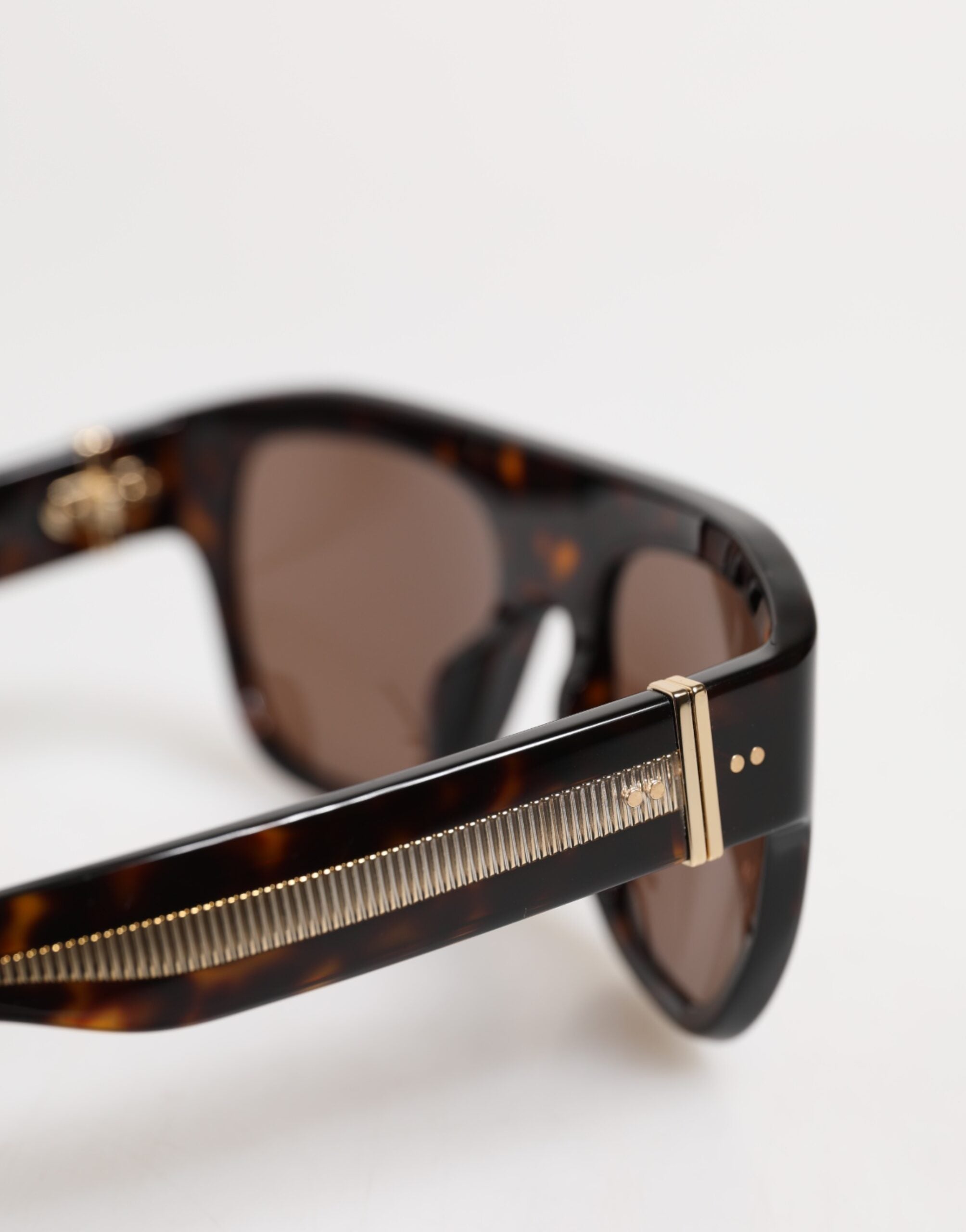 Dolce & Gabbana Dark Brown Havana DG4398F Square Frame Eyewear Sunglasses