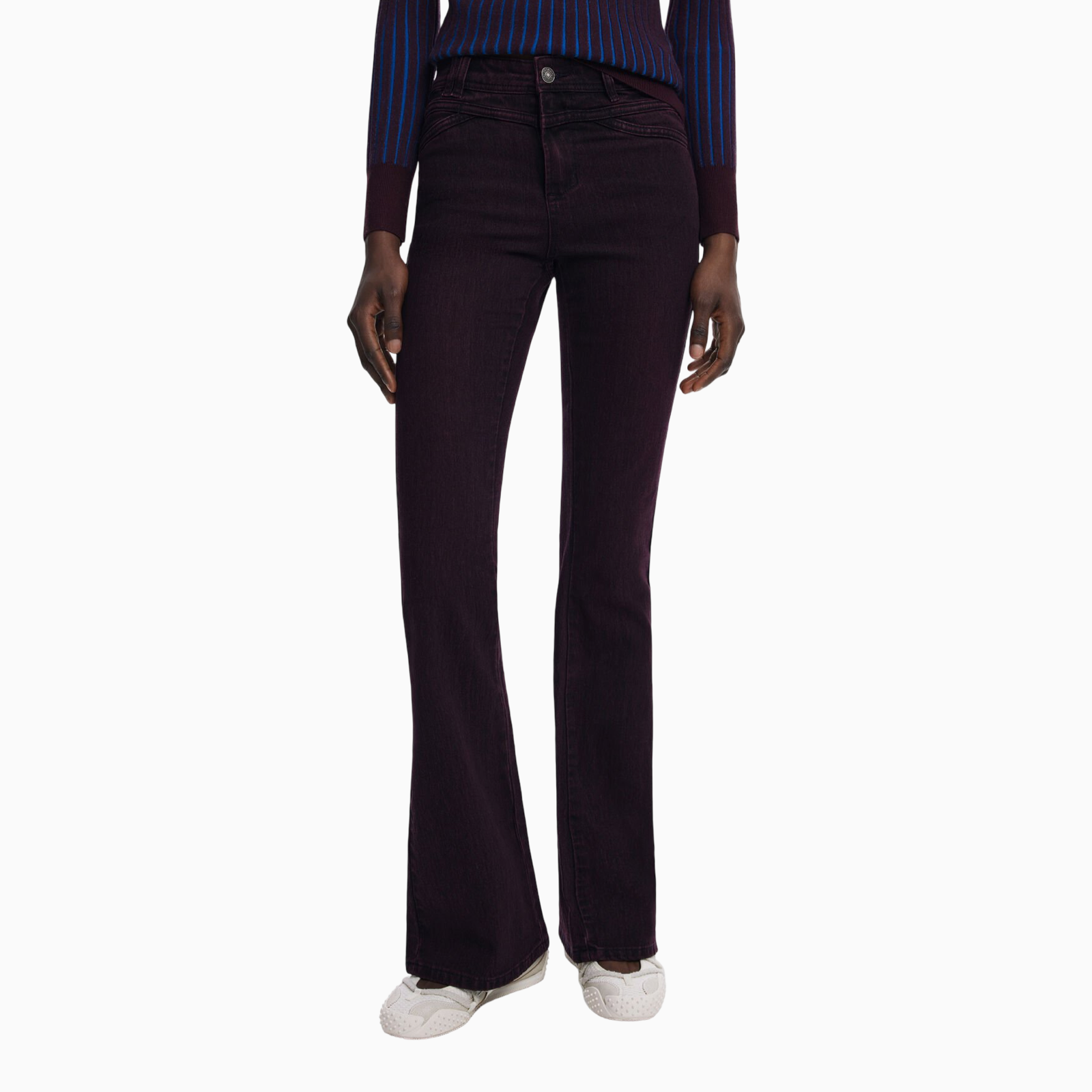 Дамски дънки Desigual Women Jeans 25WWDD19 Front View